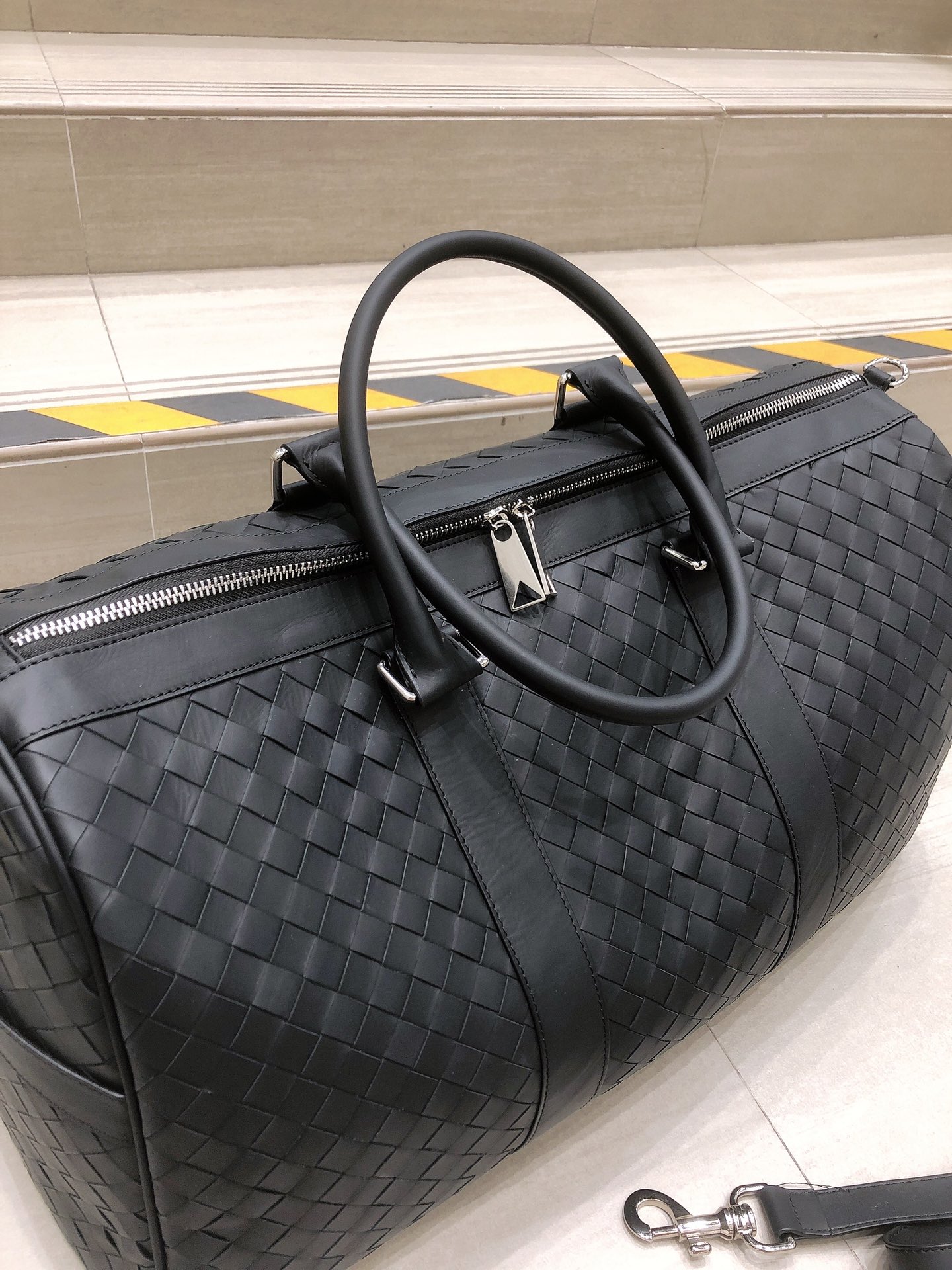[TOP] Bottega Veneta BV Travel Bag - Black
