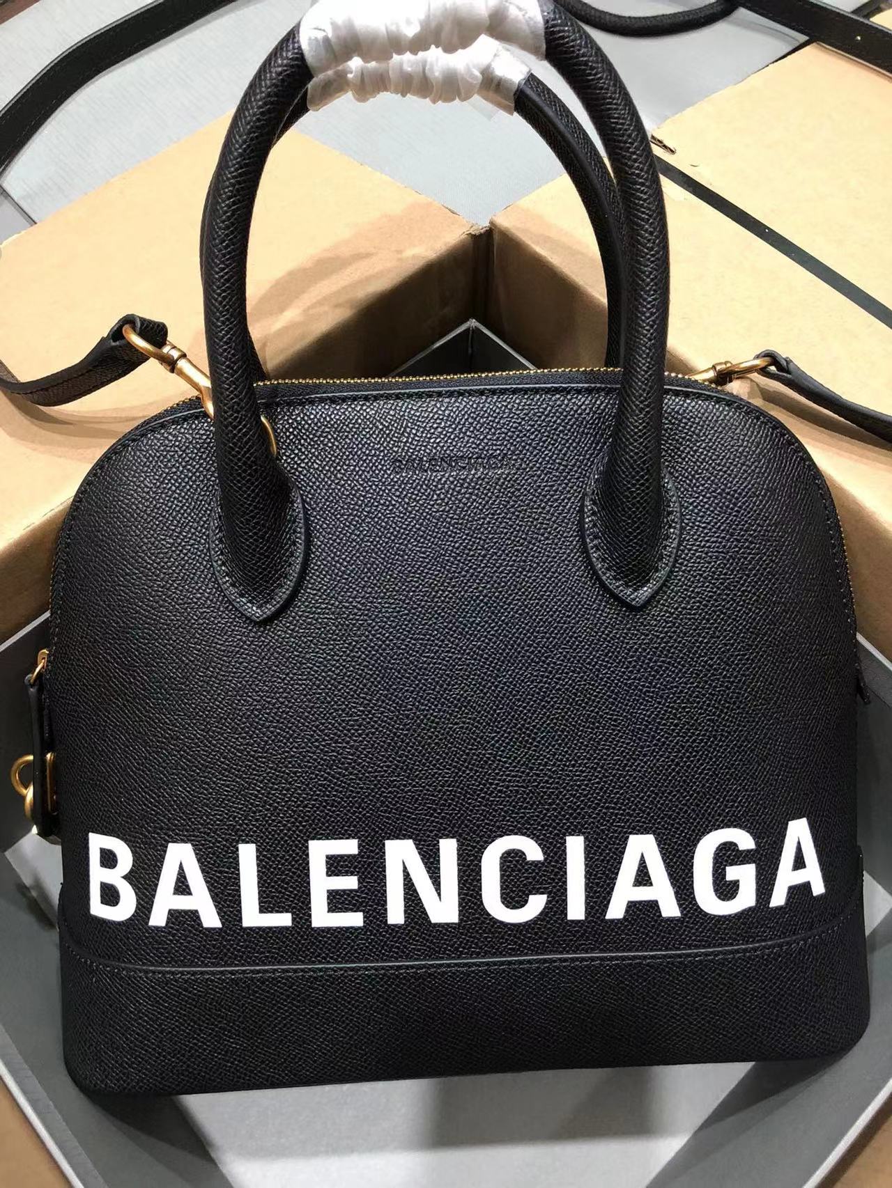 [TOP] BALENCIAGA Ville Handbag Small 26-12-22cm - Black