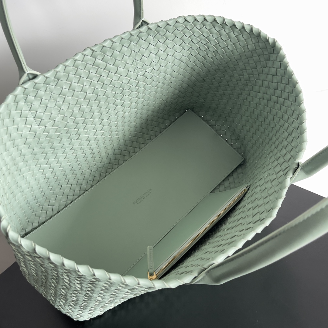 [TOP] Bottega Veneta BV Mini Cabat Bags - Mint Green