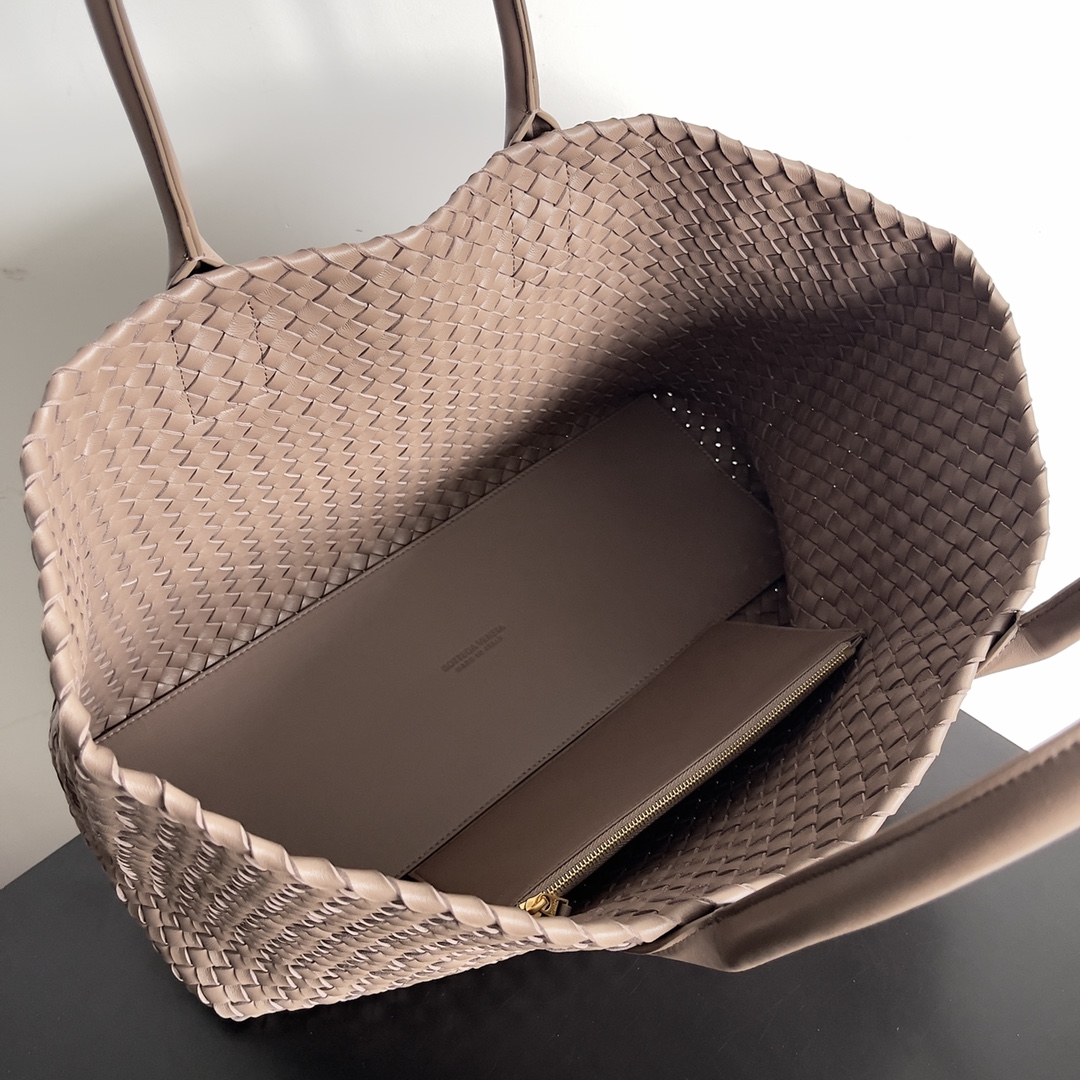 [TOP] Bottega Veneta BV Mini Cabat Bags - Khaki