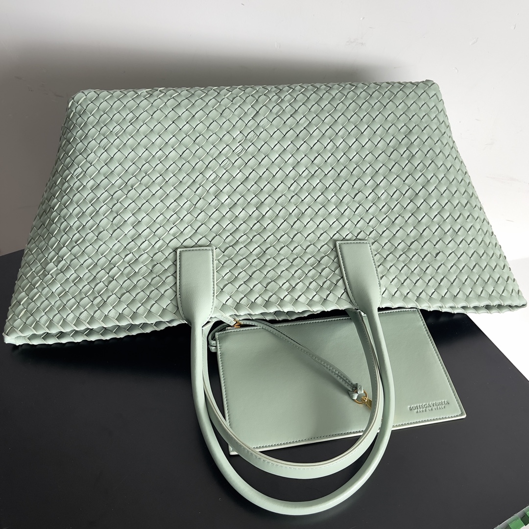 [TOP] Bottega Veneta BV Mini Cabat Bags - Mint Green