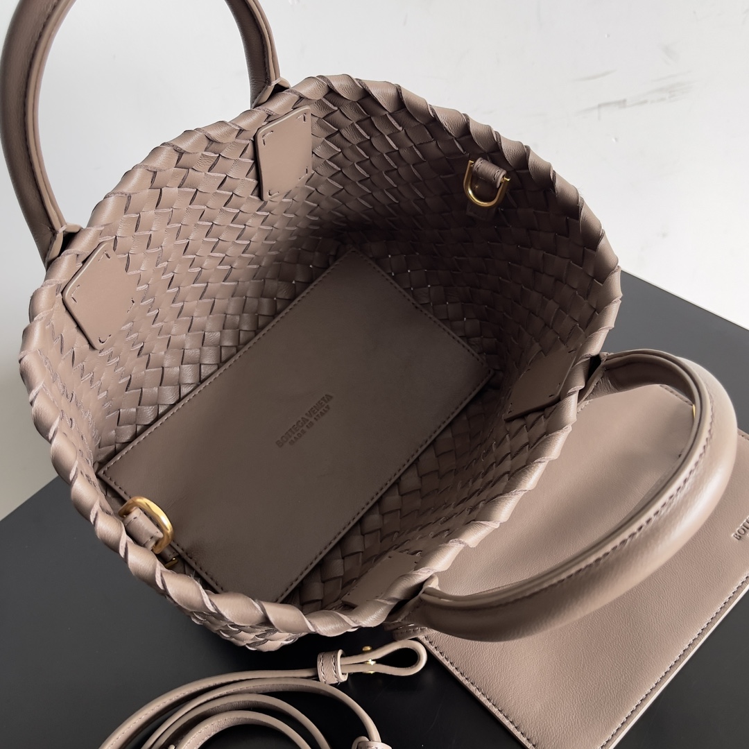 [TOP] Bottega Veneta BV Mini Cabat Bags - Khaki