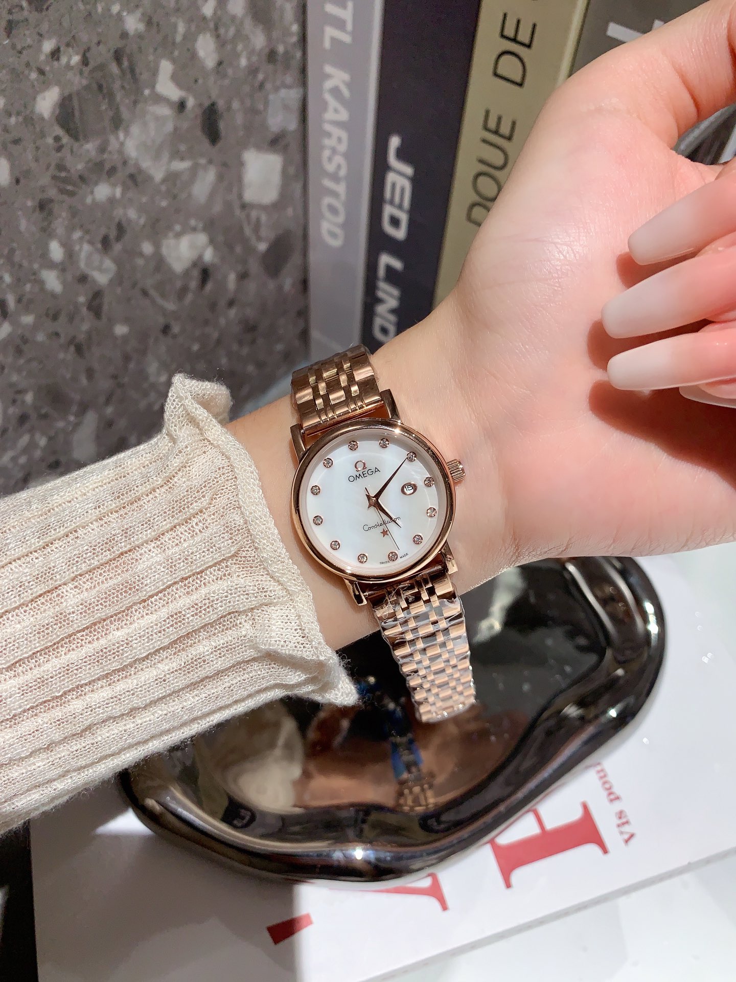 [TOP] OMEGA 30 mm Fashion Ladies Quartz Watches