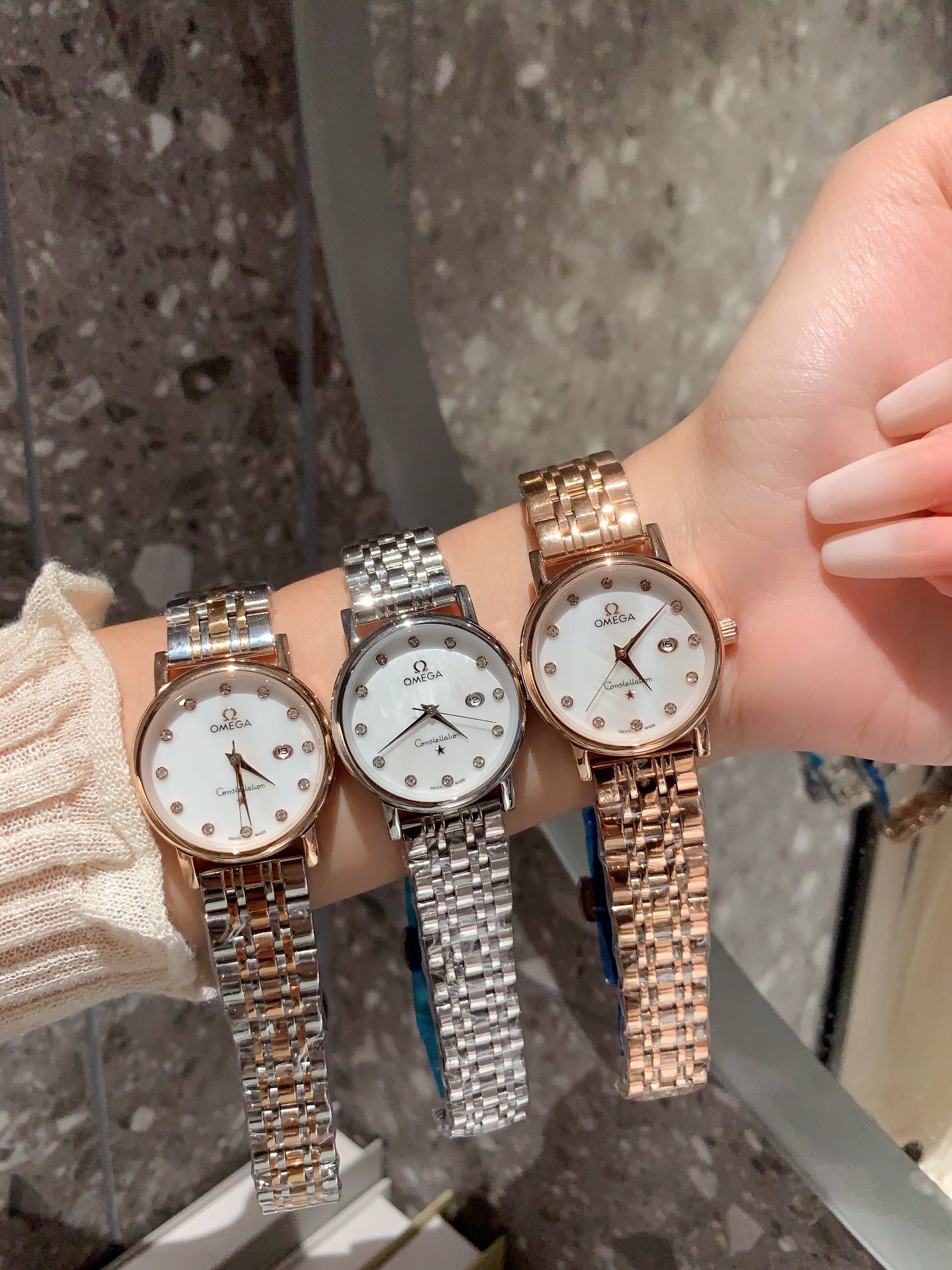 [TOP] OMEGA 30 mm Fashion Ladies Quartz Watches