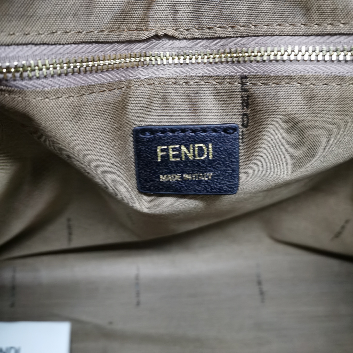 [TOP] FENDI Large Tote Sunshine Prints Tote - Brown