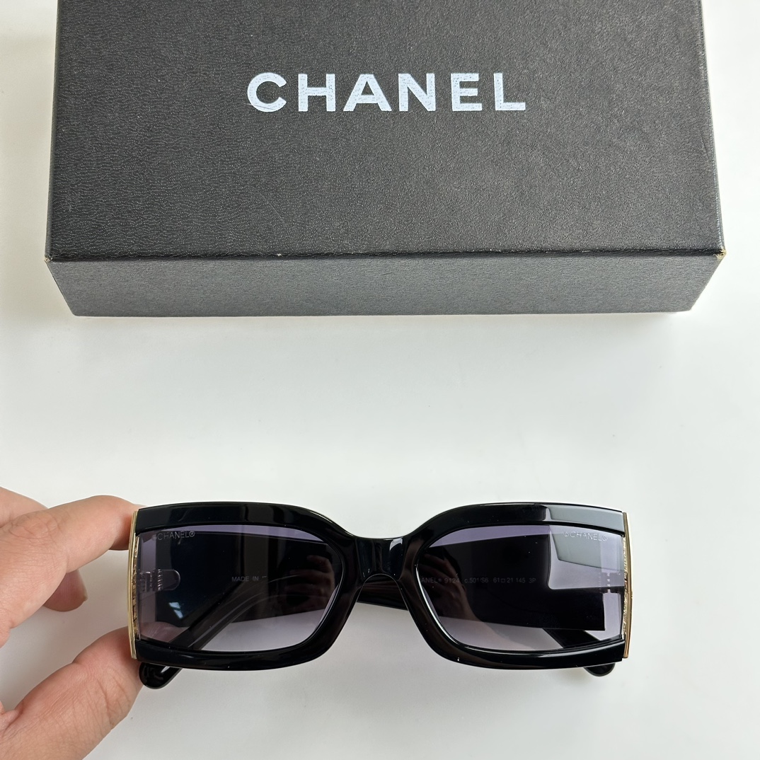 [TOP] CHANEL MODEL Logo Sunglasses - Five Colors