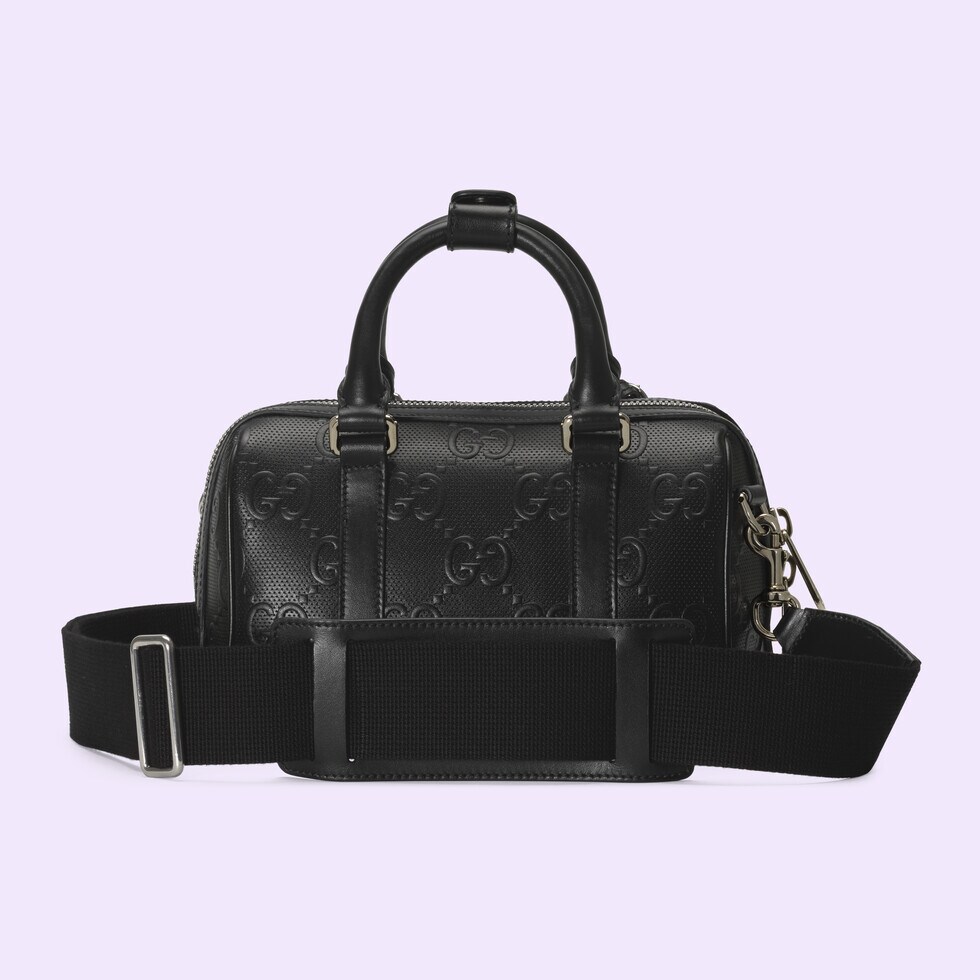 [TOP] GUCCI GG Print Embossed Mini Travel Bag 22x15x12.5 cm - Two Colors