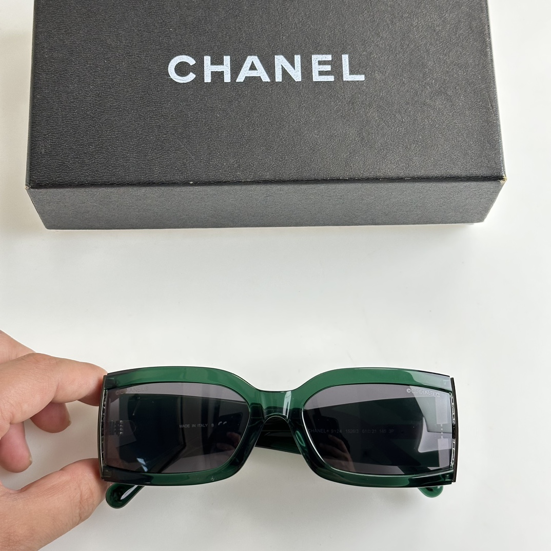 [TOP] CHANEL MODEL Logo Sunglasses - Five Colors