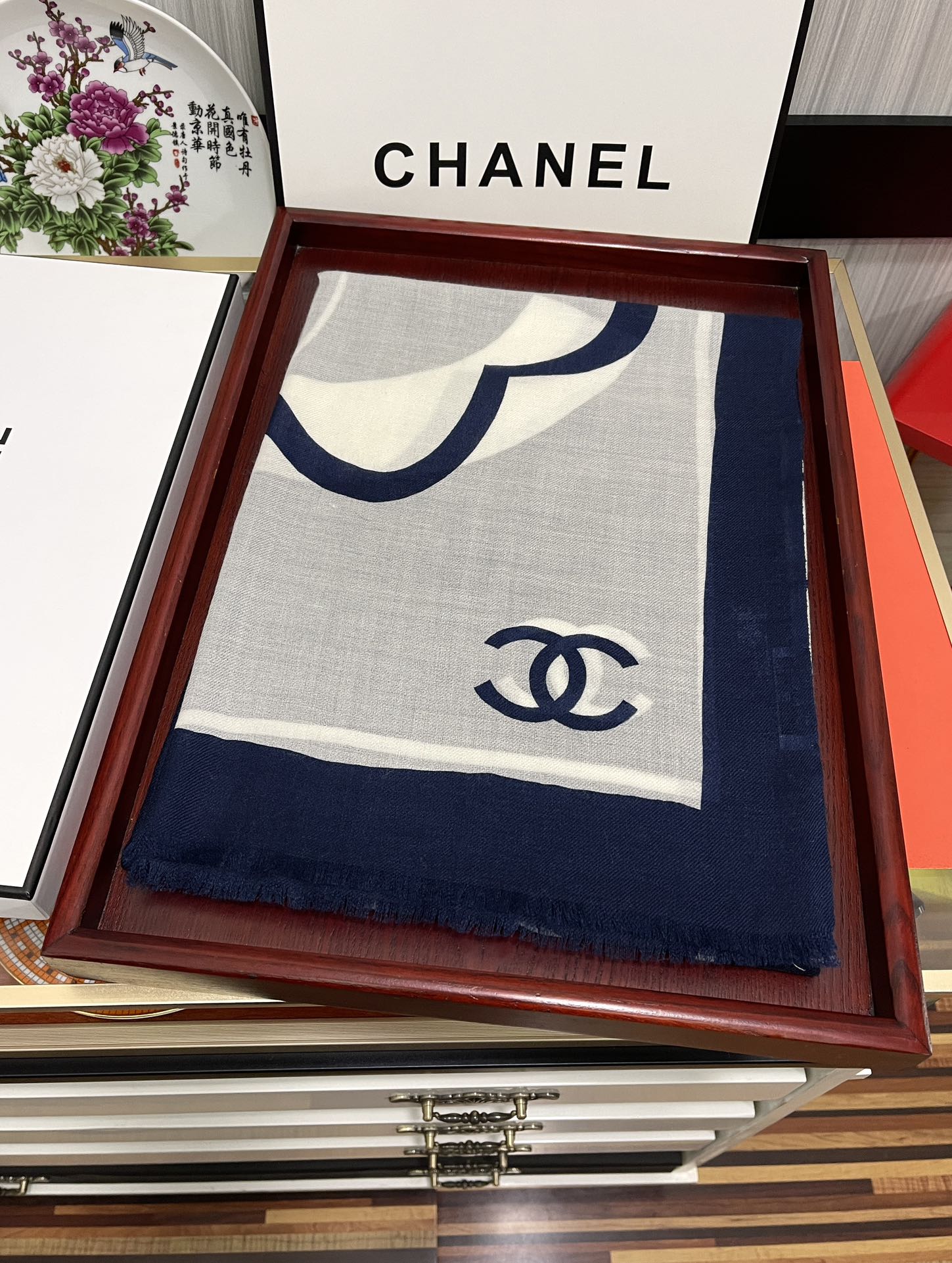 [TOP] CHANEL Double C Cashmere Scarves - 2 Colors - 711 Luxury