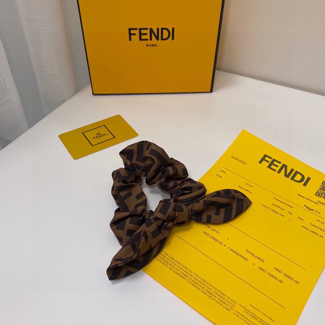 [TOP] FENDI Rabbit Ear Bow Head Rope