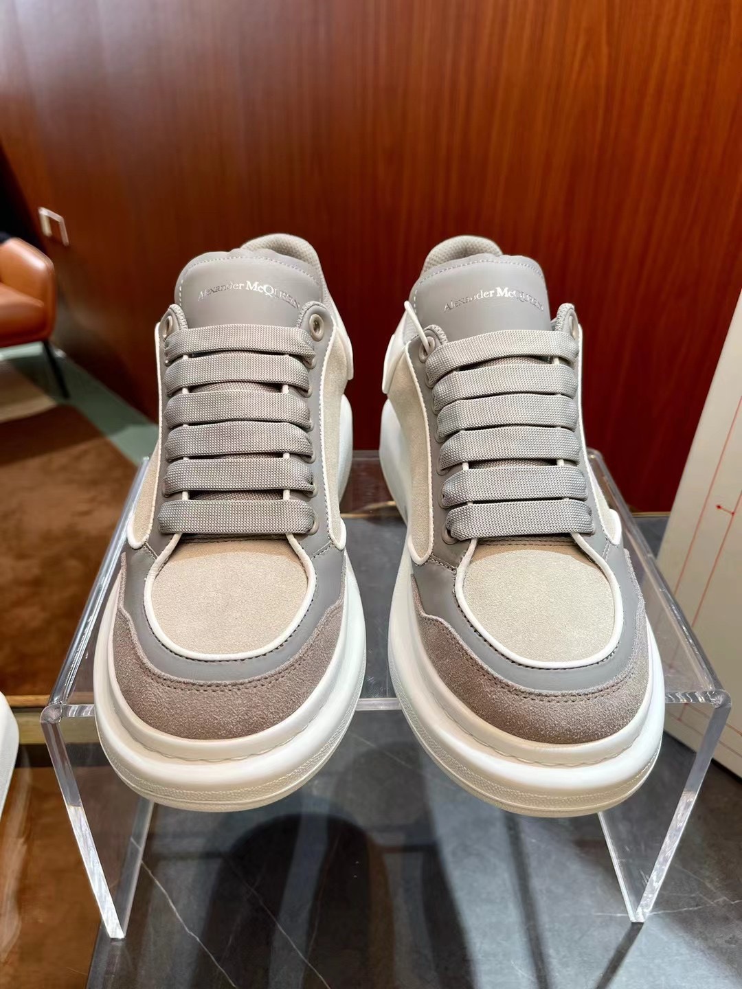 [TOP] Alexander McQueen Alexander Couple Style Sneakers - 5 Colour