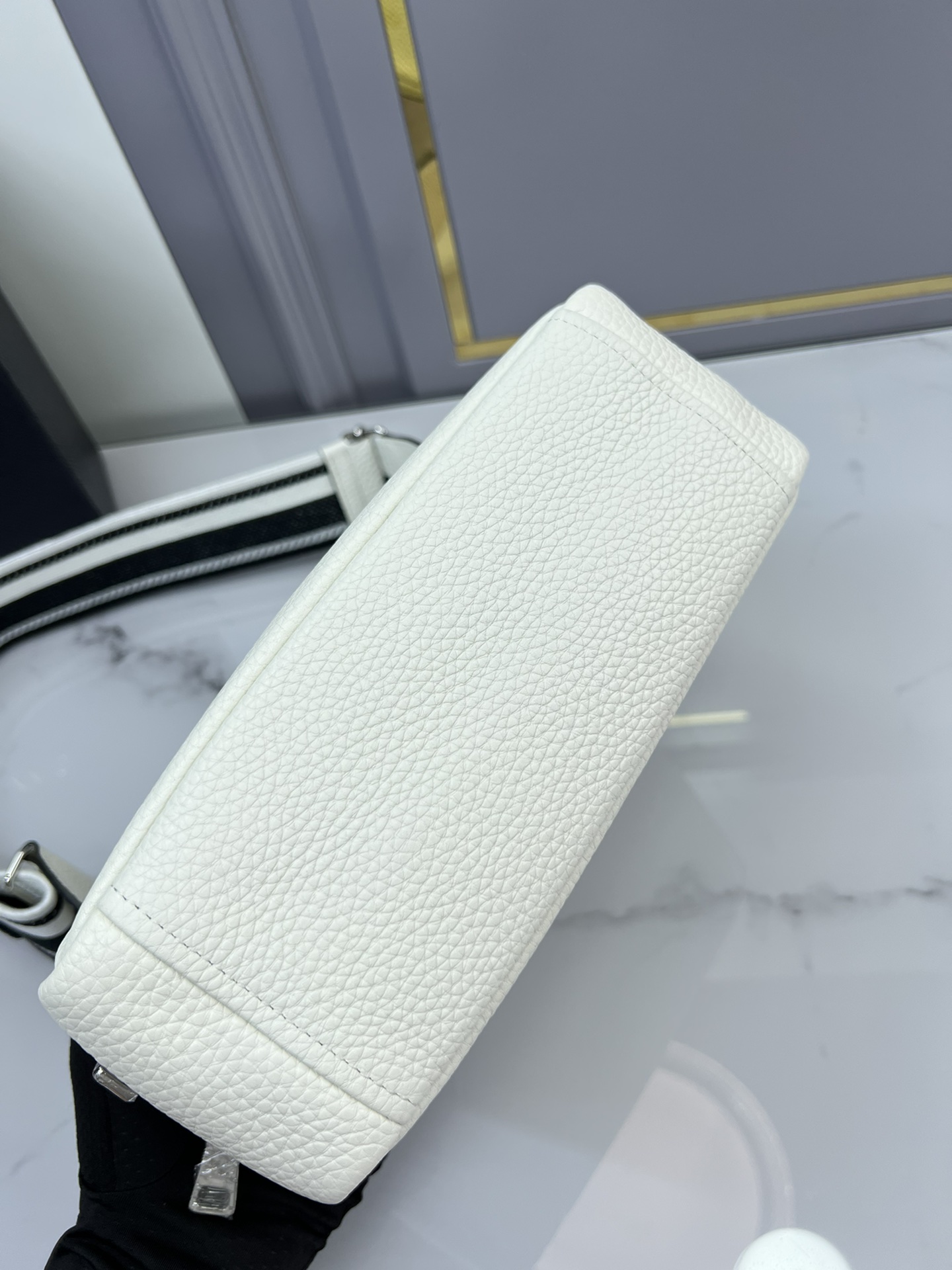 [Top] PRADA Double Shoulder Strap Buckskin Cowhide Bags 22x14x8cm -  8 Colors