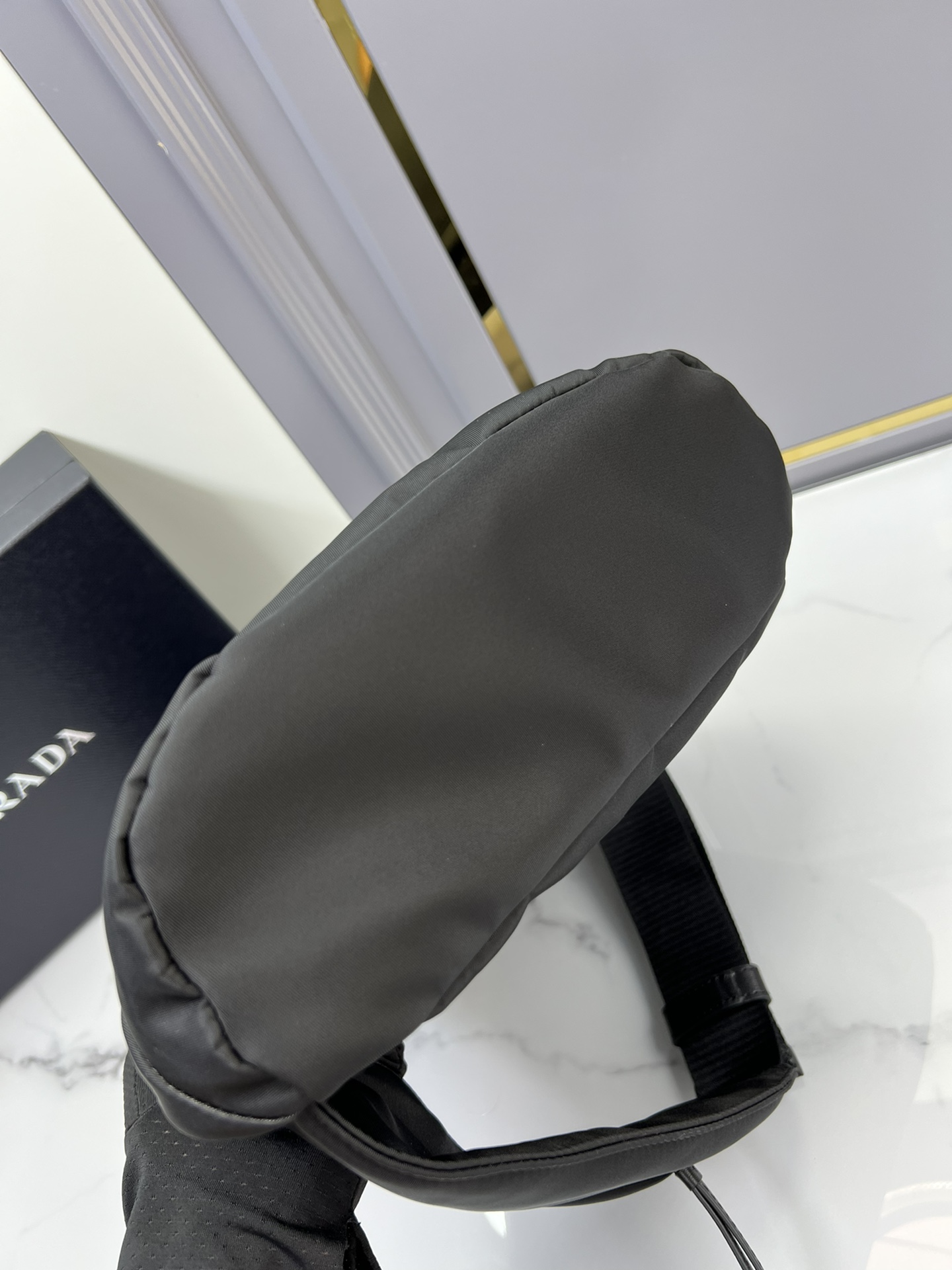 [Top] PRADA New Backpacks For Men and Women Bags 37.5x26.5 cm - Black