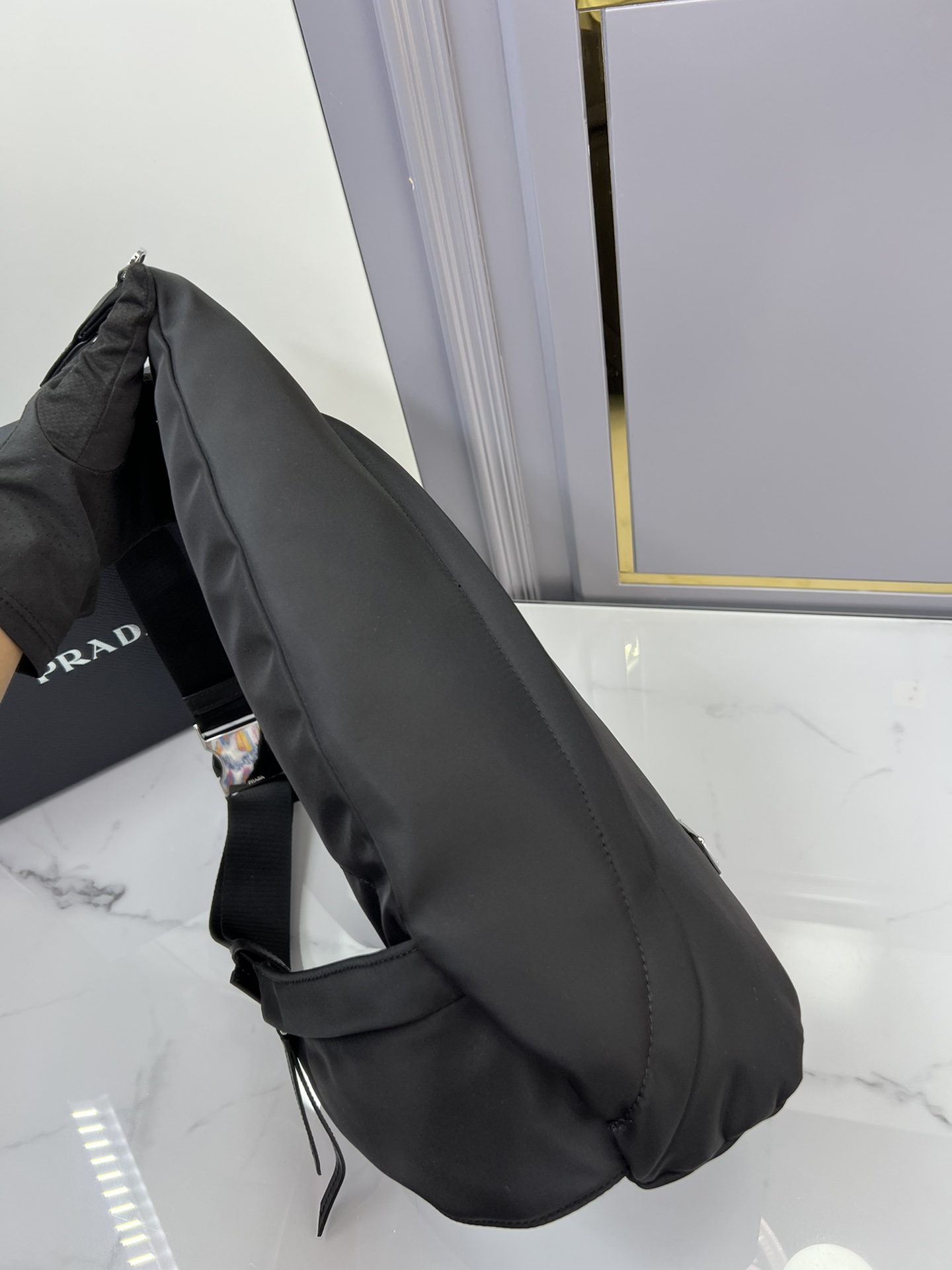 [Top] PRADA New Backpacks For Men and Women Bags 37.5x26.5 cm - Black