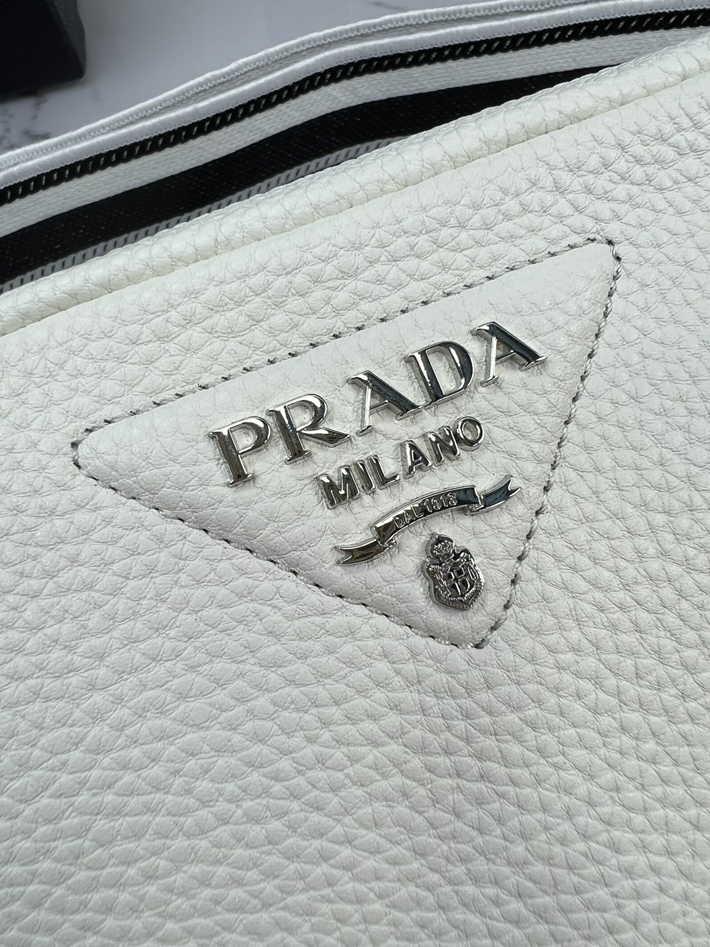 [Top] PRADA Double Shoulder Strap Buckskin Cowhide Bags 22x14x8cm -  8 Colors