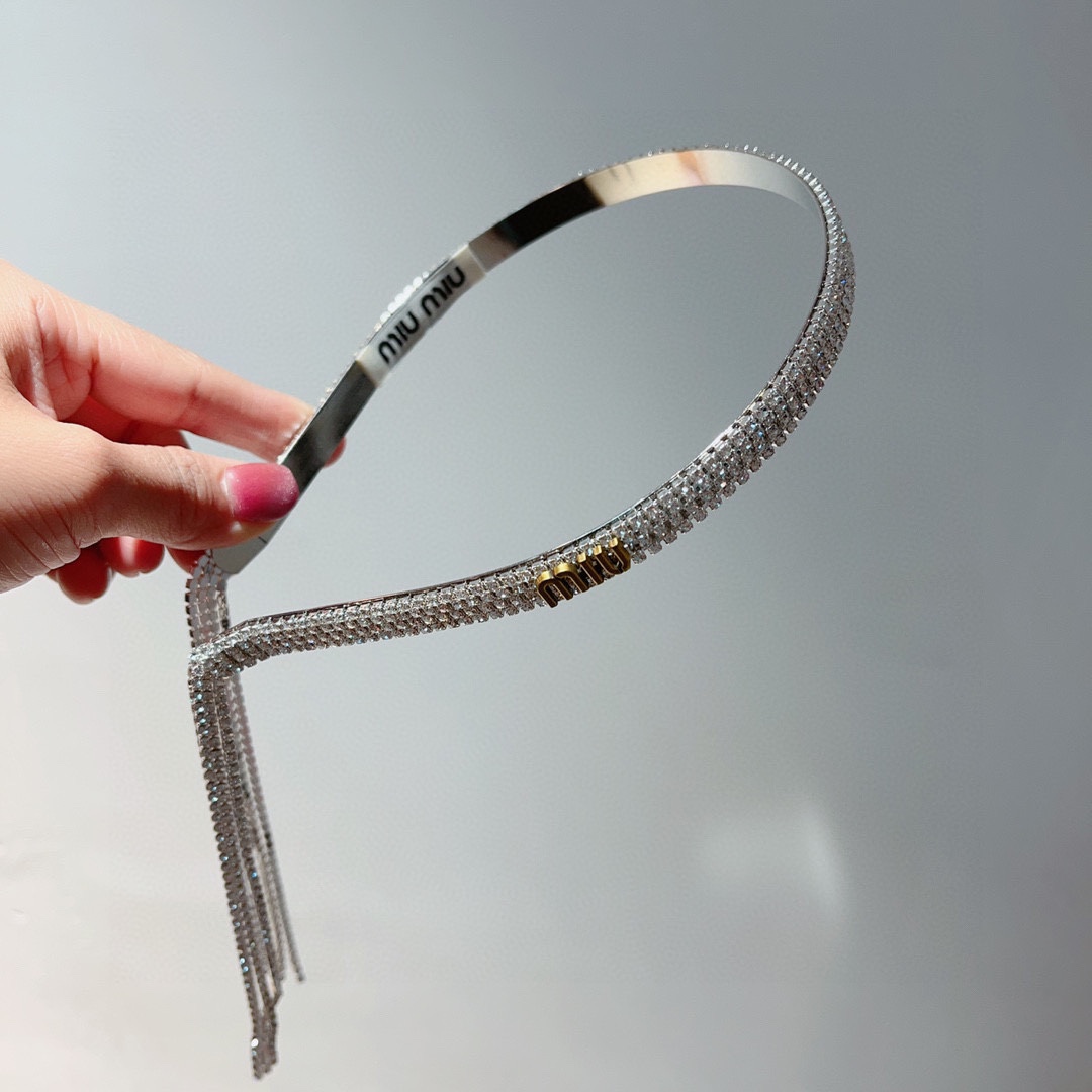 [TOP] Miu Miu Handmade Hair Hoop