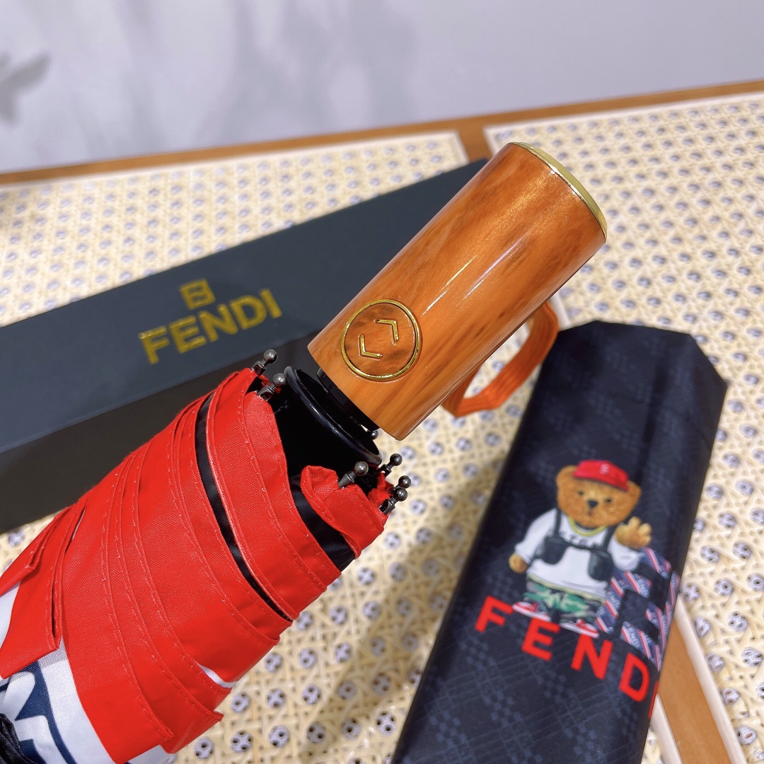 [TOP] FENDI Bear Umbrella - 2 Colors