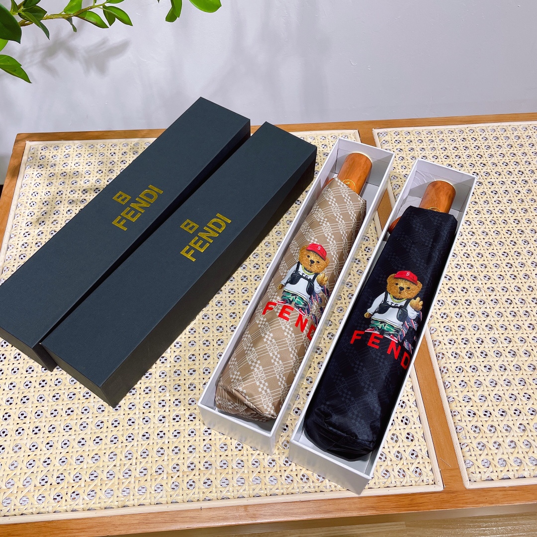 [TOP] FENDI Bear Umbrella - 2 Colors