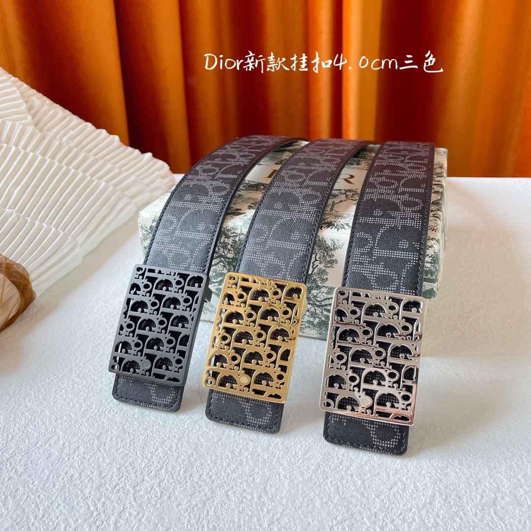 [TOP] Christian Dior Metal Clad Brass Waistband - 4cm