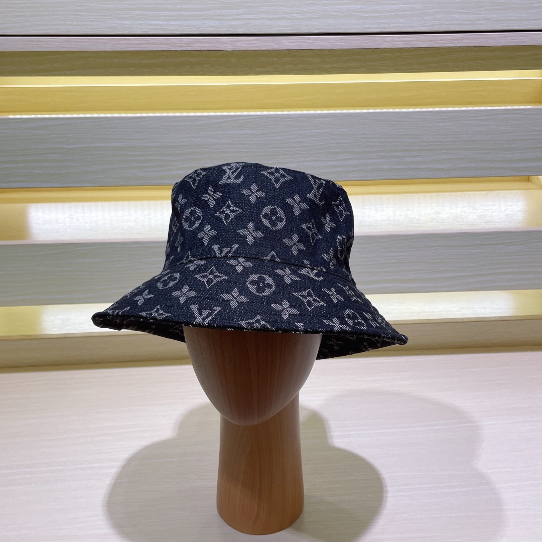 [TOP] Louis Vuitton LV Autumn And Winter New Fisherman Hat - 2 Colors