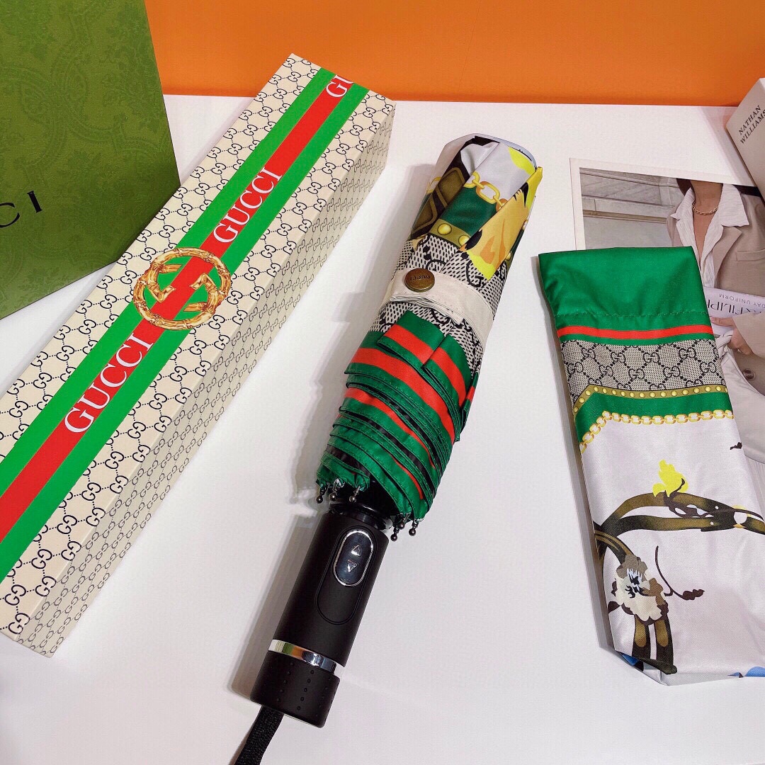 [TOP] GUCCI Pastoral Flowers Umbrella - 2 Colors