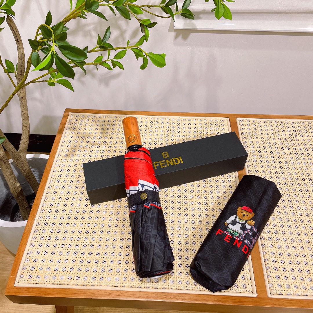 [TOP] FENDI Bear Umbrella - 2 Colors