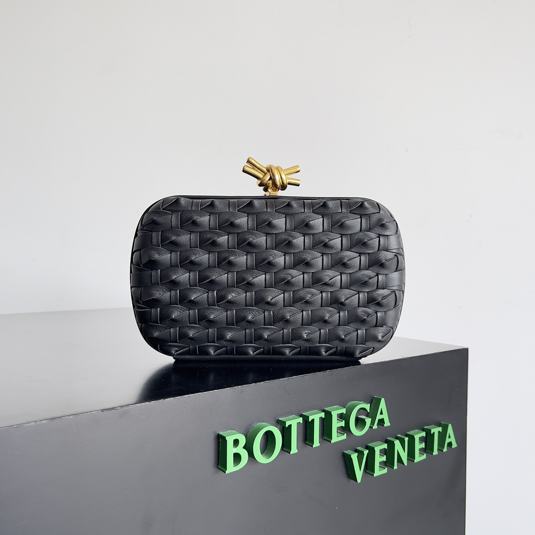 [TOP] Bottega Veneta BV BV Knot Weave Evening Bag - Three Colors