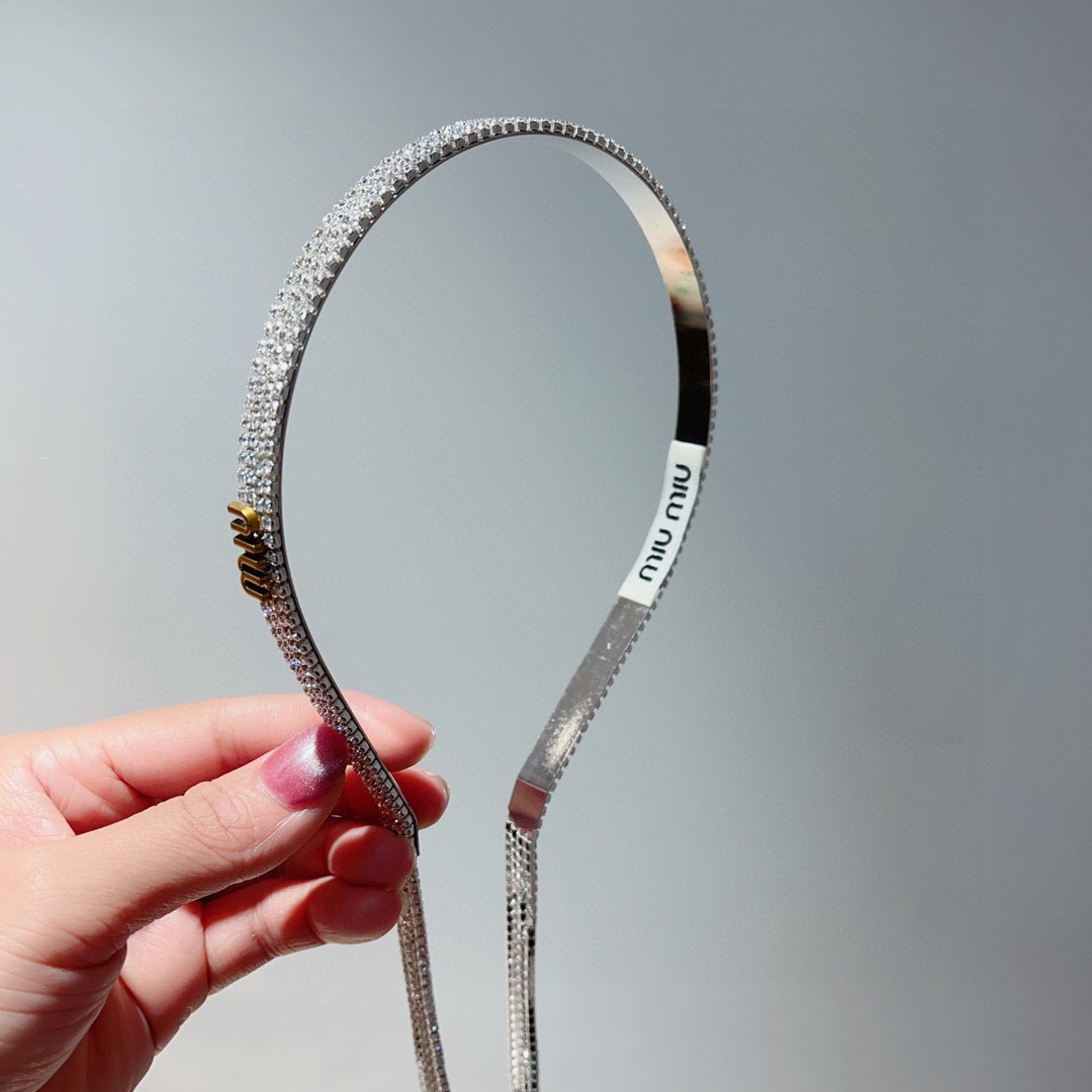 [TOP] Miu Miu Handmade Hair Hoop