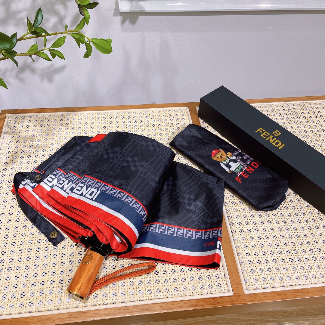 [TOP] FENDI Bear Umbrella - 2 Colors