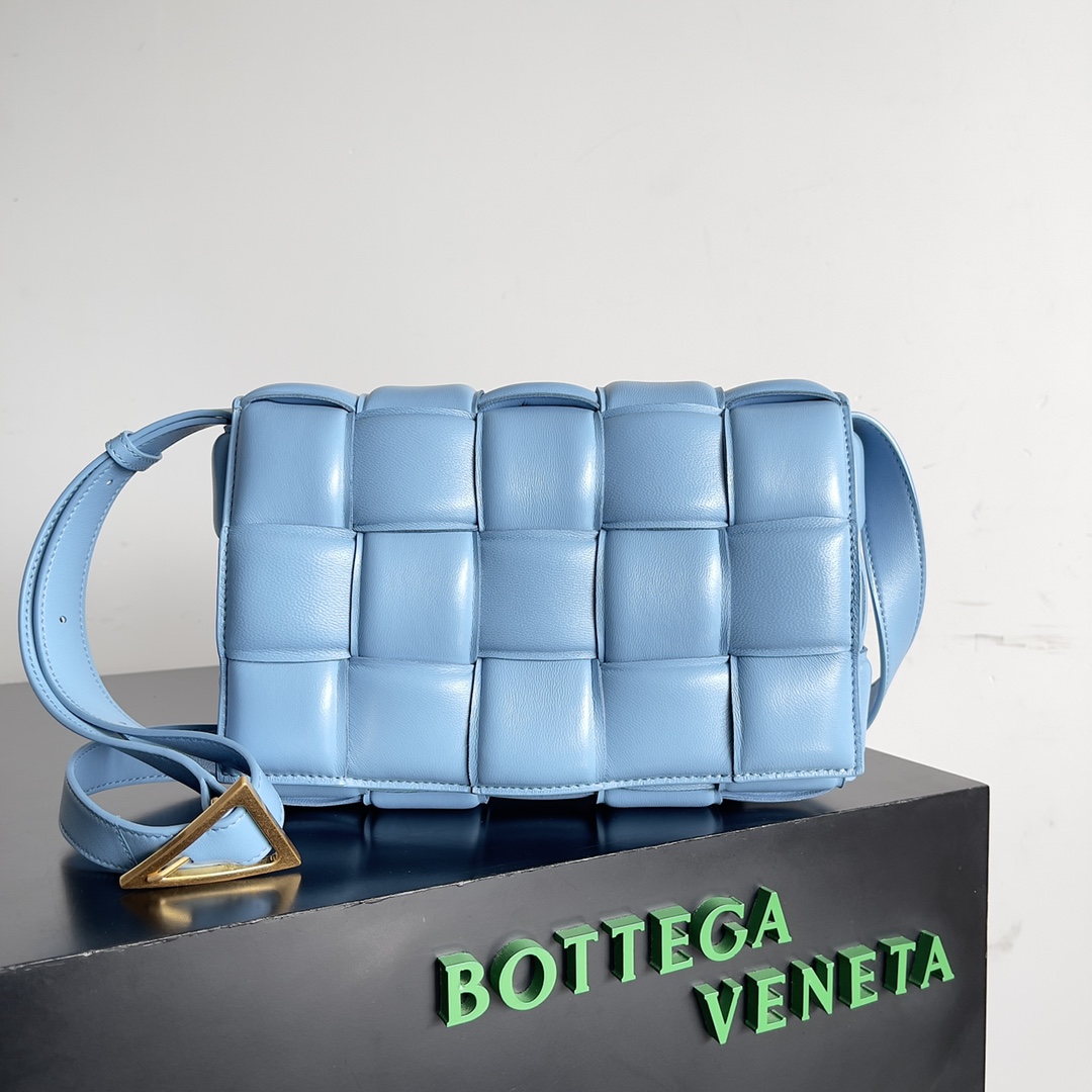 [TOP] Bottega Veneta BV Brick Cassette Bags - Blue