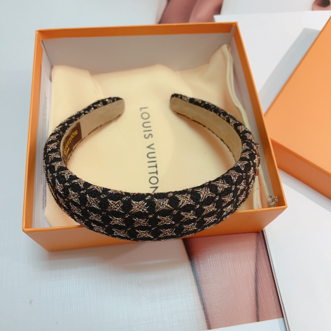 [TOP] Louis Vuitton LV Fashionable And Versatile Headband -2 Colour