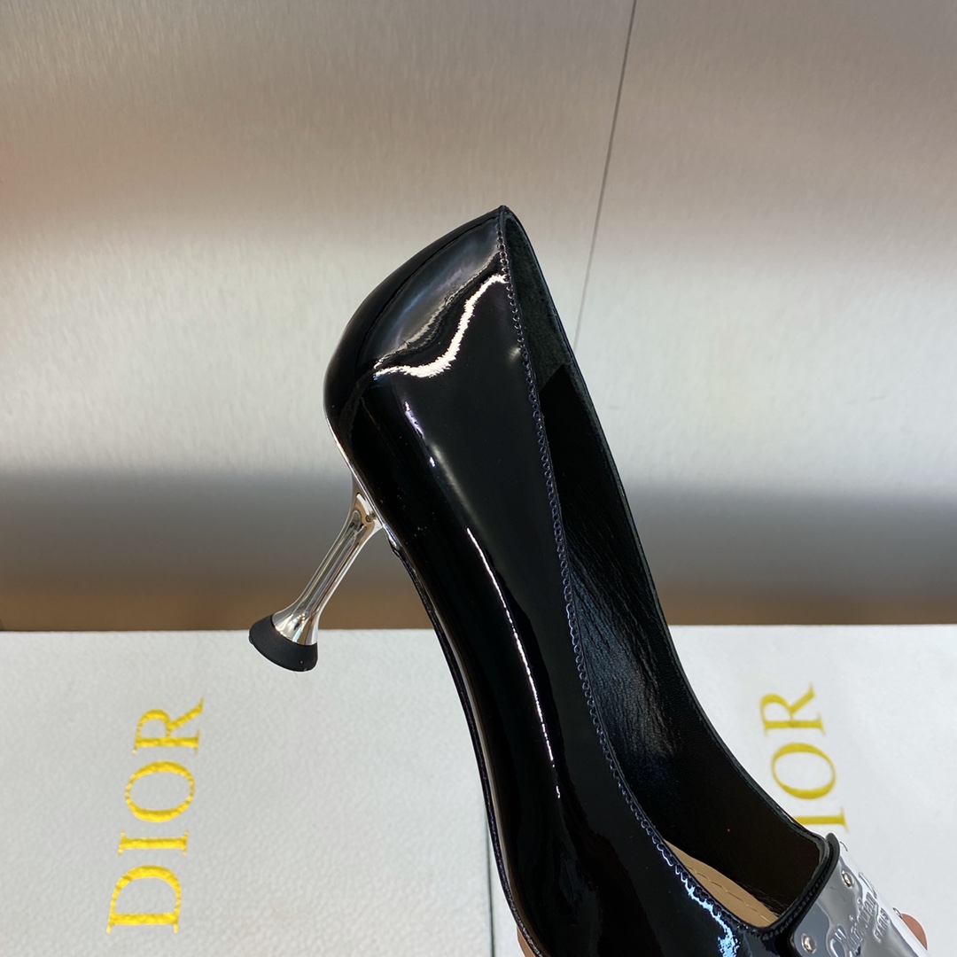[TOP] Christian Dior Metal Buckle Heels - 3 Colour - 6.5cm