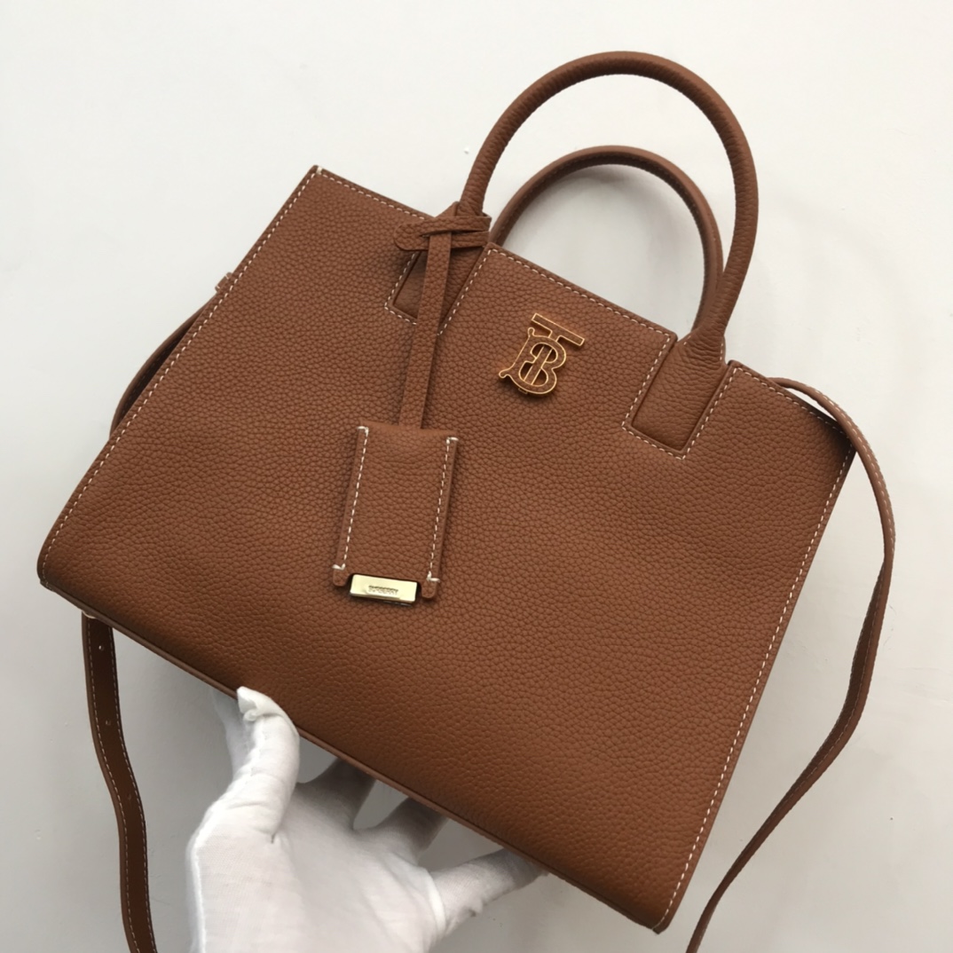 [TOP] BURBERRY Frances Detachable Shoulder Bags - White and Brown