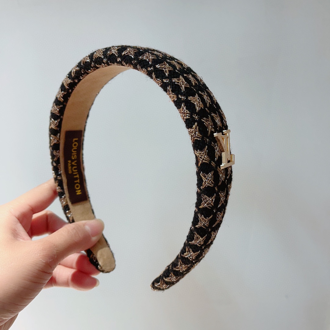 [TOP] Louis Vuitton LV Fashionable And Versatile Headband -2 Colour