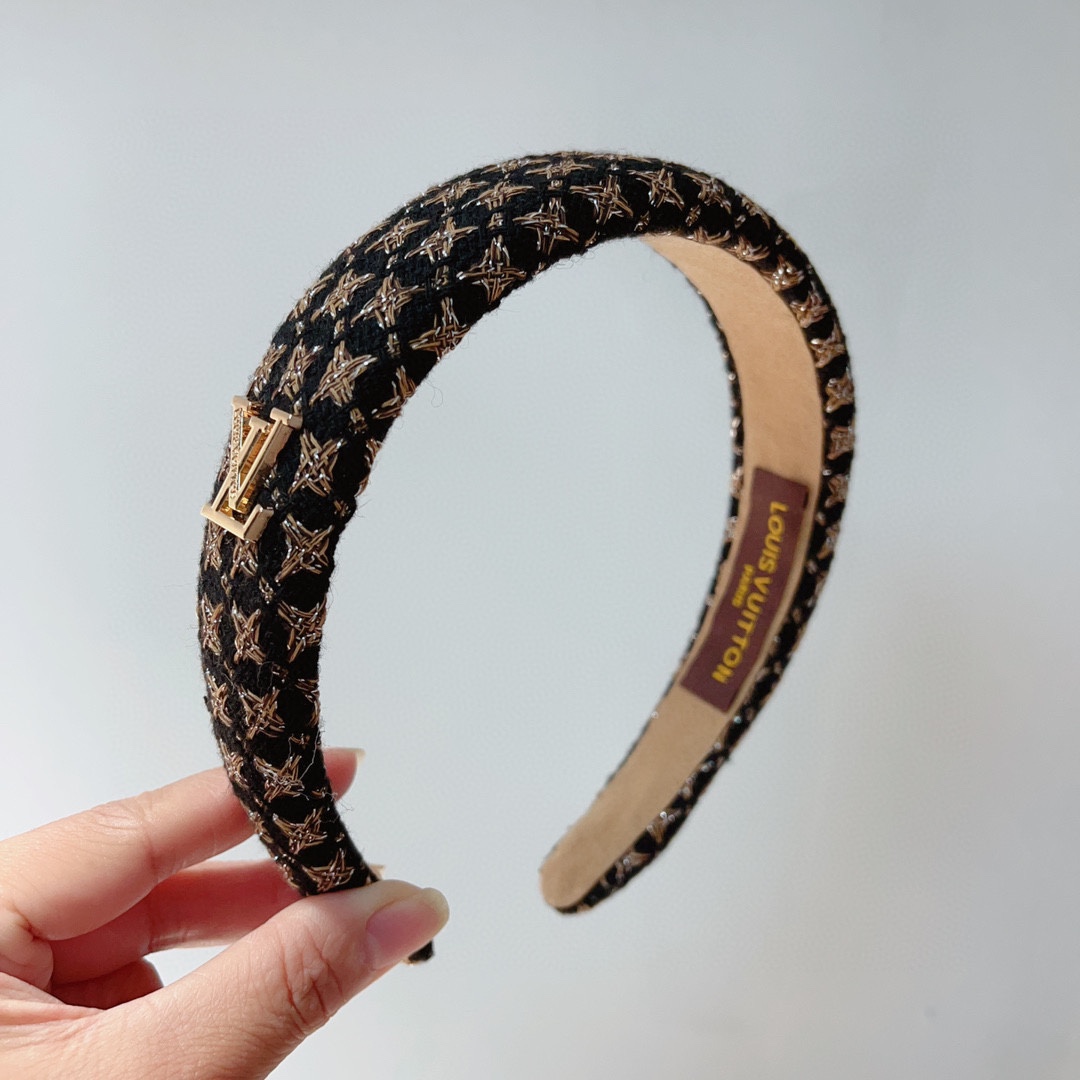 [TOP] Louis Vuitton LV Fashionable And Versatile Headband -2 Colour