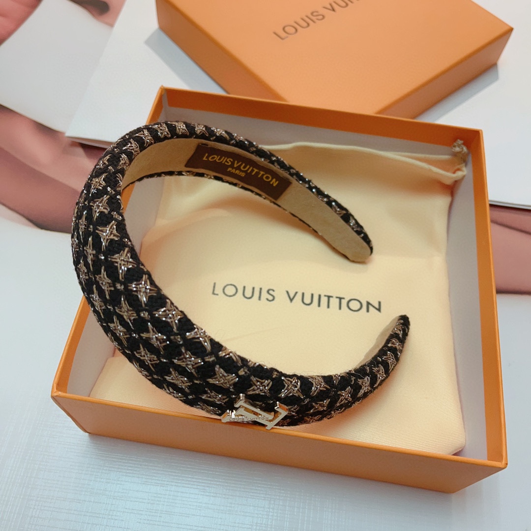 [TOP] Louis Vuitton LV Fashionable And Versatile Headband -2 Colour
