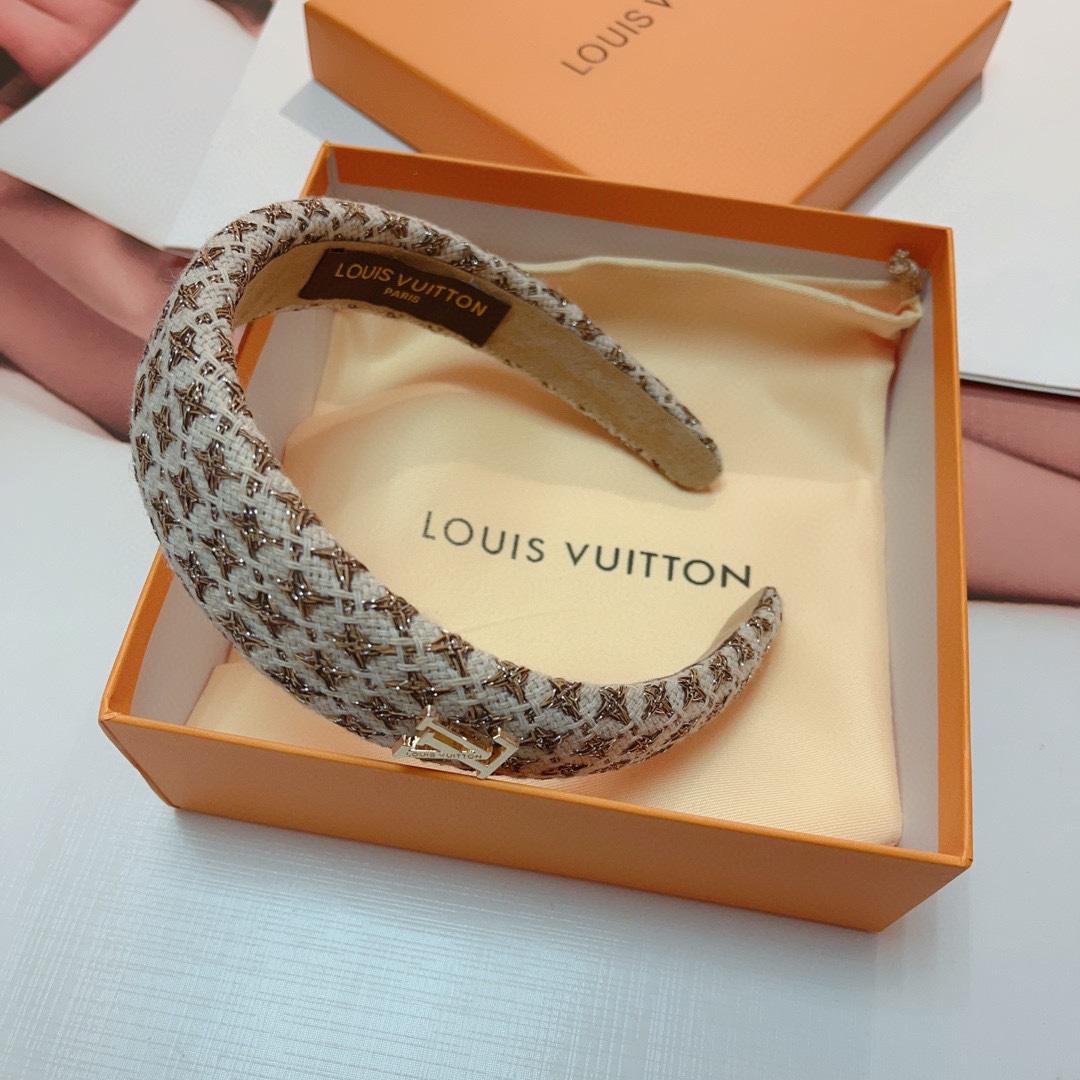 [TOP] Louis Vuitton LV Fashionable And Versatile Headband -2 Colour