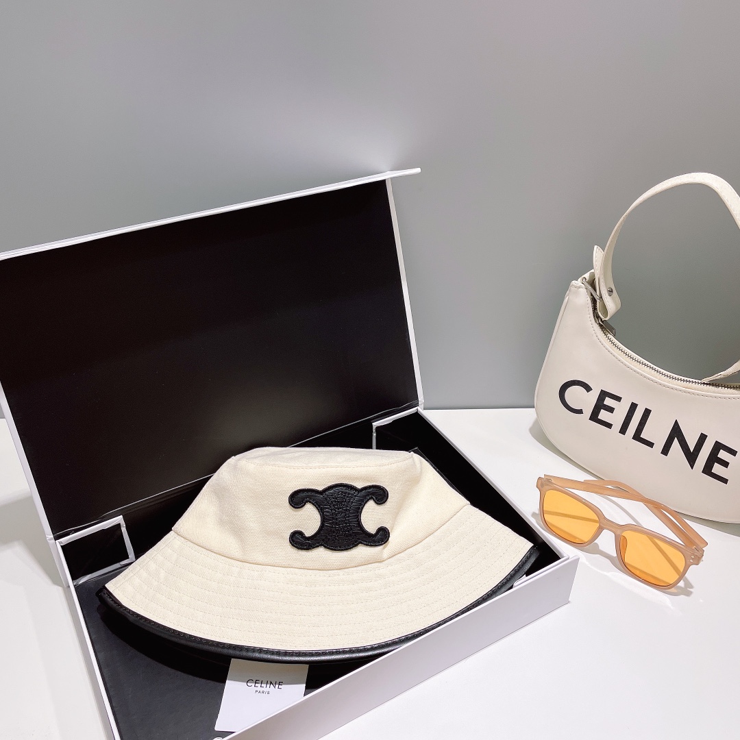 [TOP] CELINE Simple Fisherman's Hat