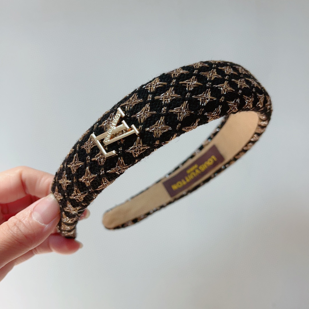 [TOP] Louis Vuitton LV Fashionable And Versatile Headband -2 Colour