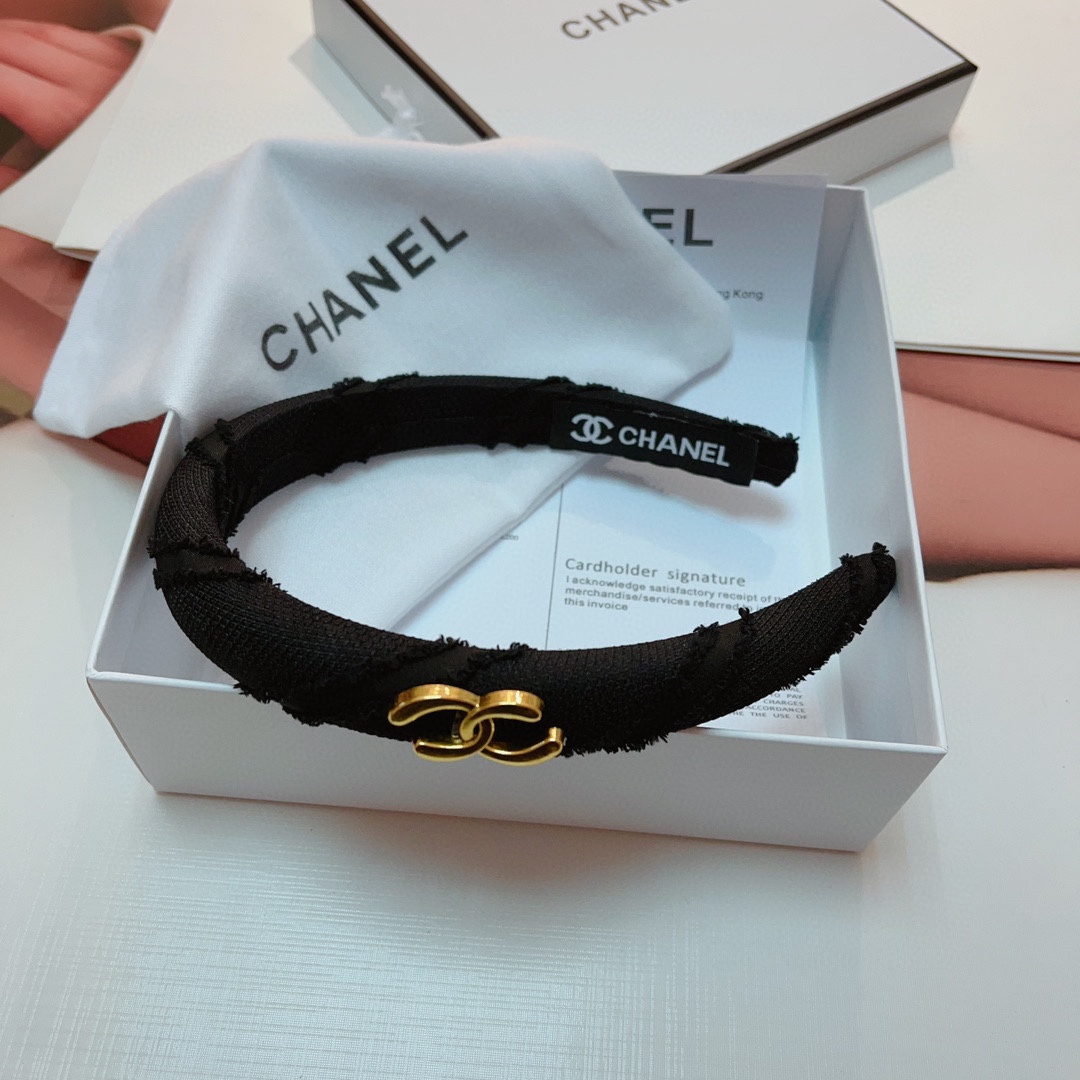 [TOP] CHANEL The Latest Small Incense headband - 2 Colour