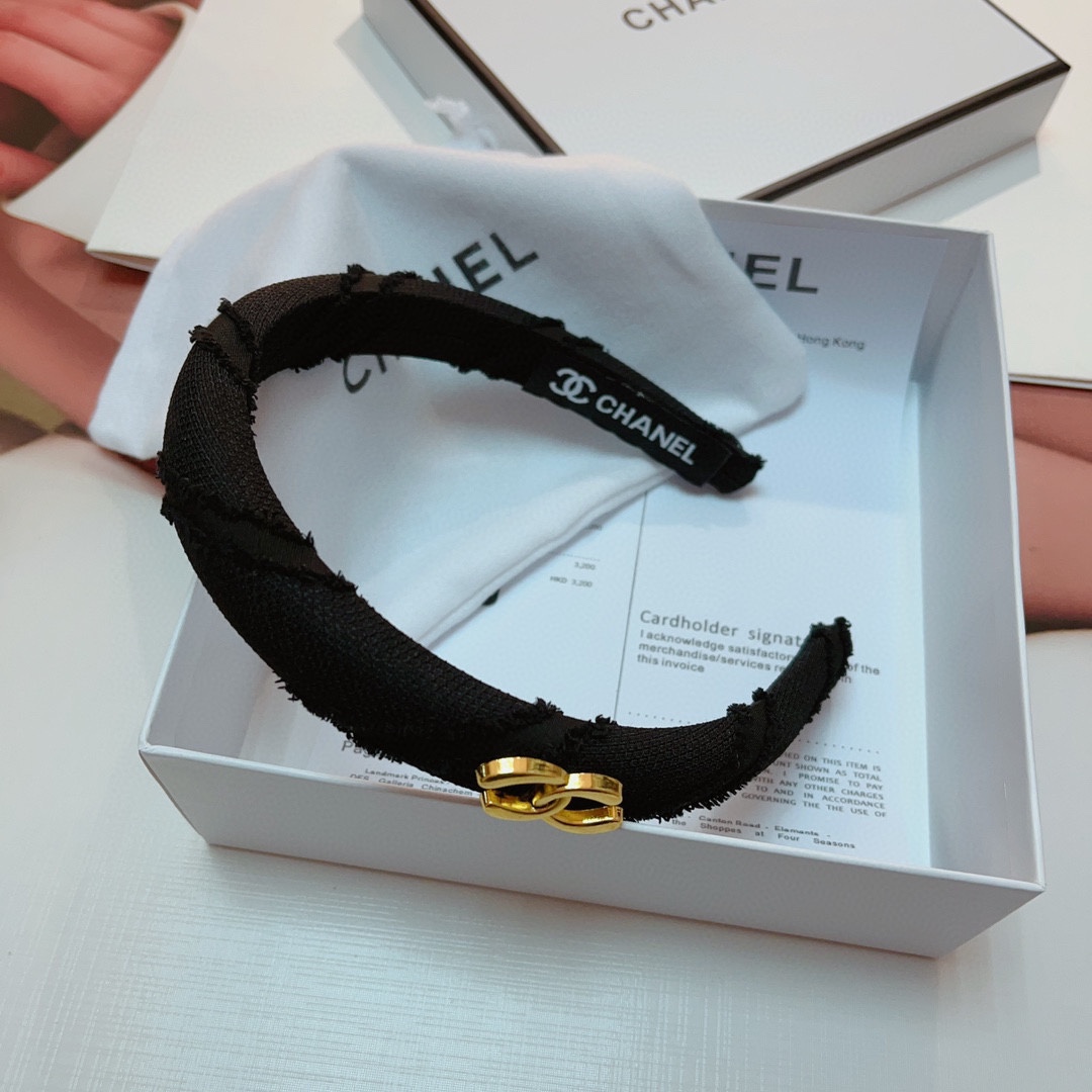 [TOP] CHANEL The Latest Small Incense headband - 2 Colour