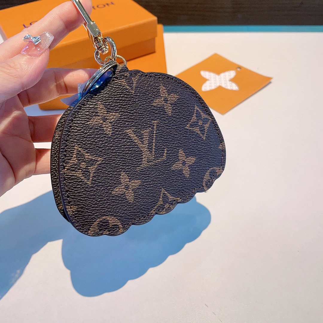 [TOP] Louis Vuitton LV Pumpkin Pods Bag/Keychain - Monogram