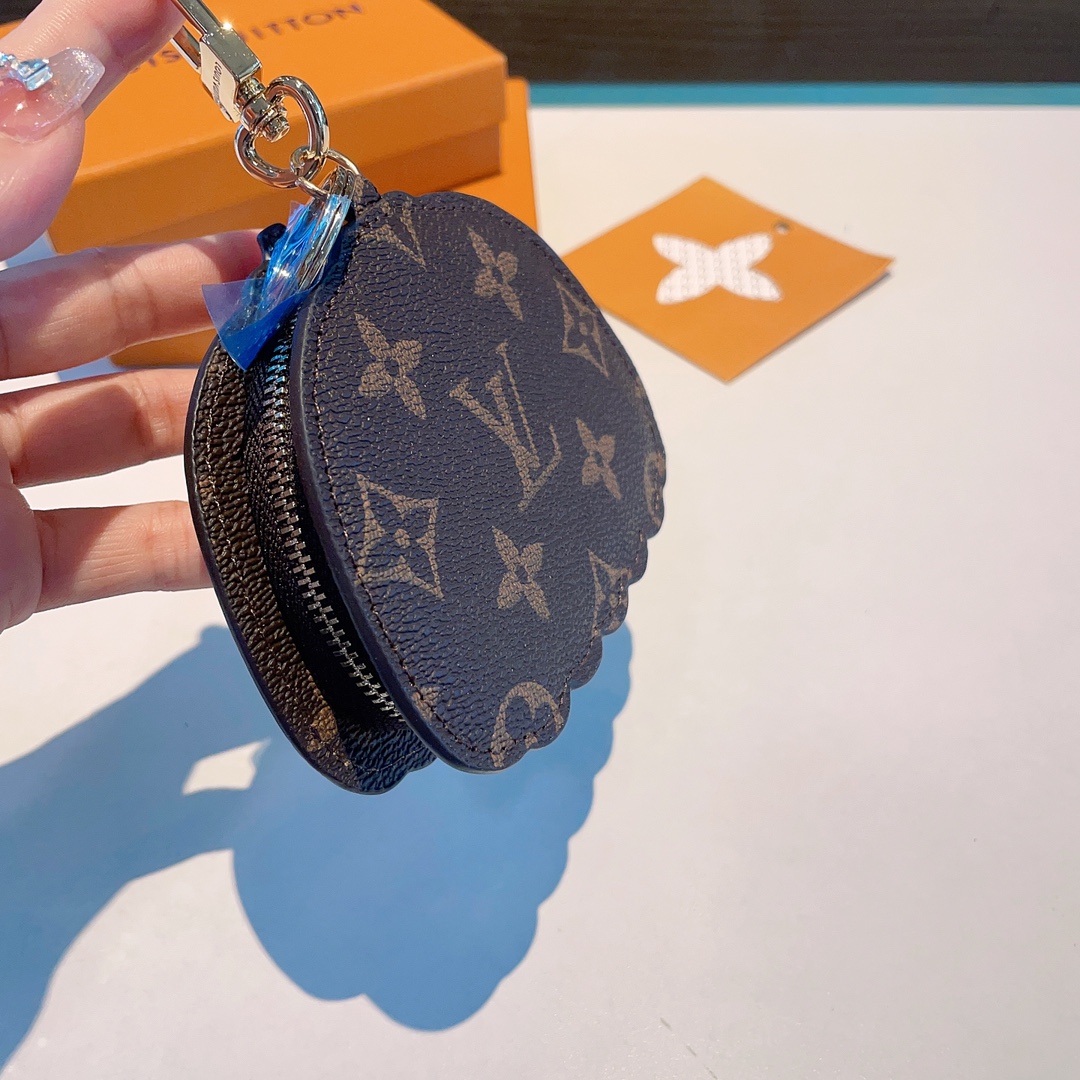 [TOP] Louis Vuitton LV Pumpkin Pods Bag/Keychain - Monogram
