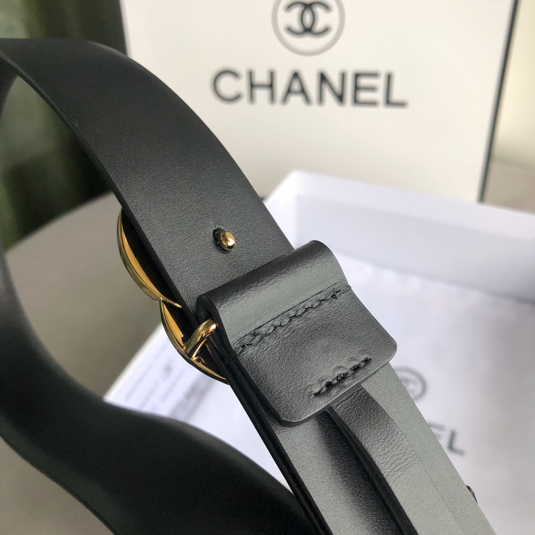 [TOP] CHANEL Double C Diamond Buckle With Cowhide Belt 3cm - 6 Colour