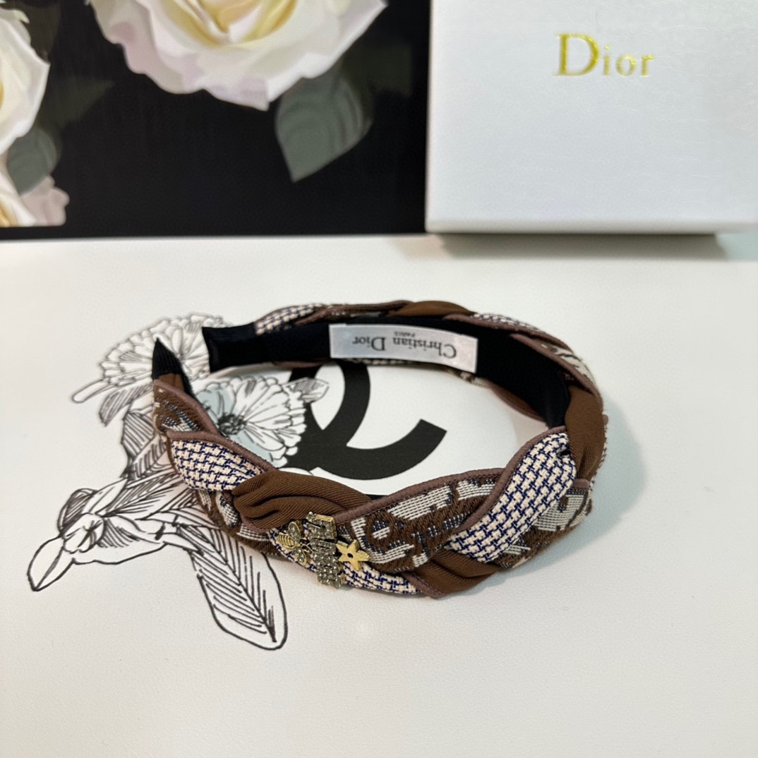 [TOP] Christian Dior The Latest Metal Headbands - 2 Colour