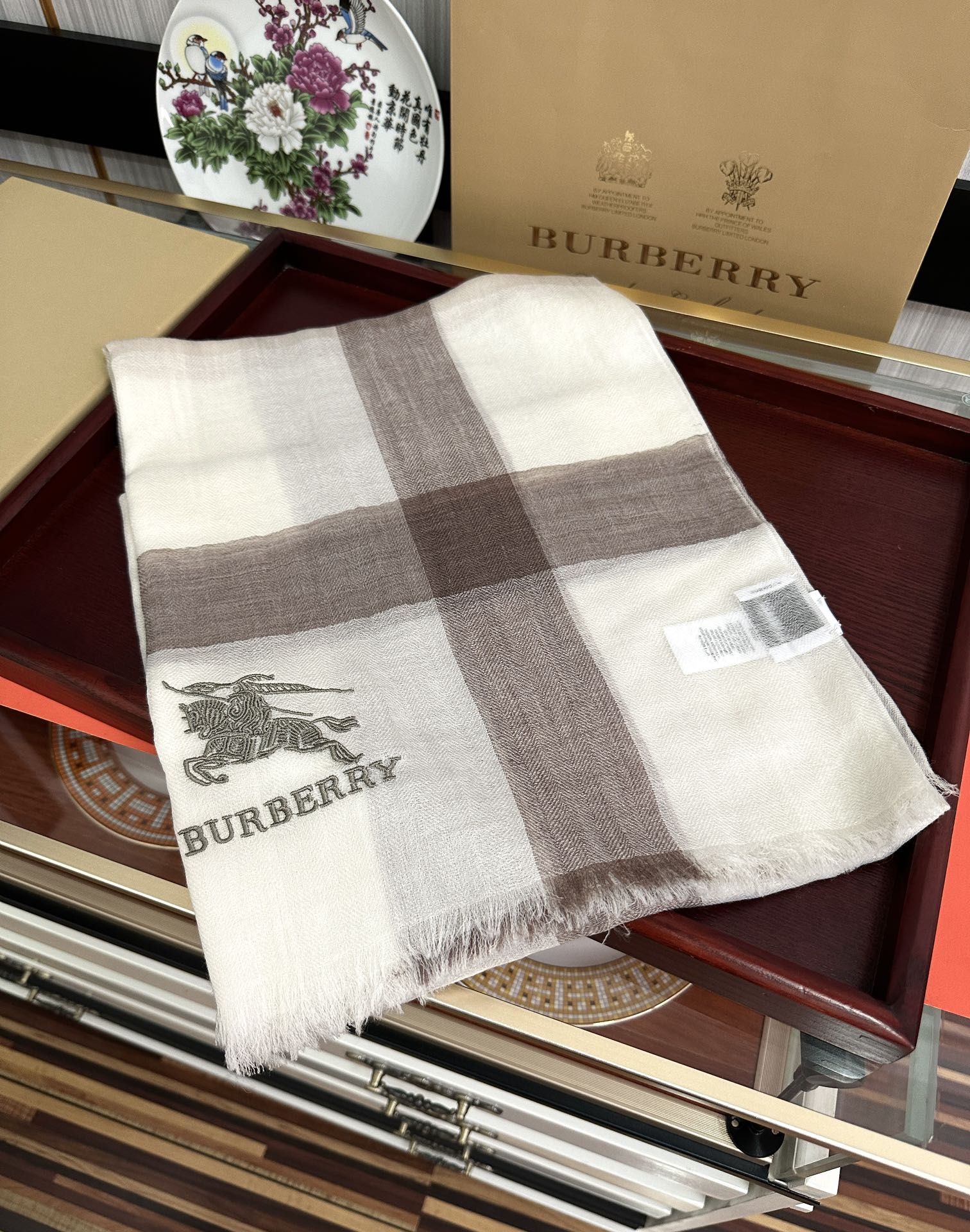 [TOP] BURBERRY Plaid Scarf 80 x 200 cm - 3 Colors