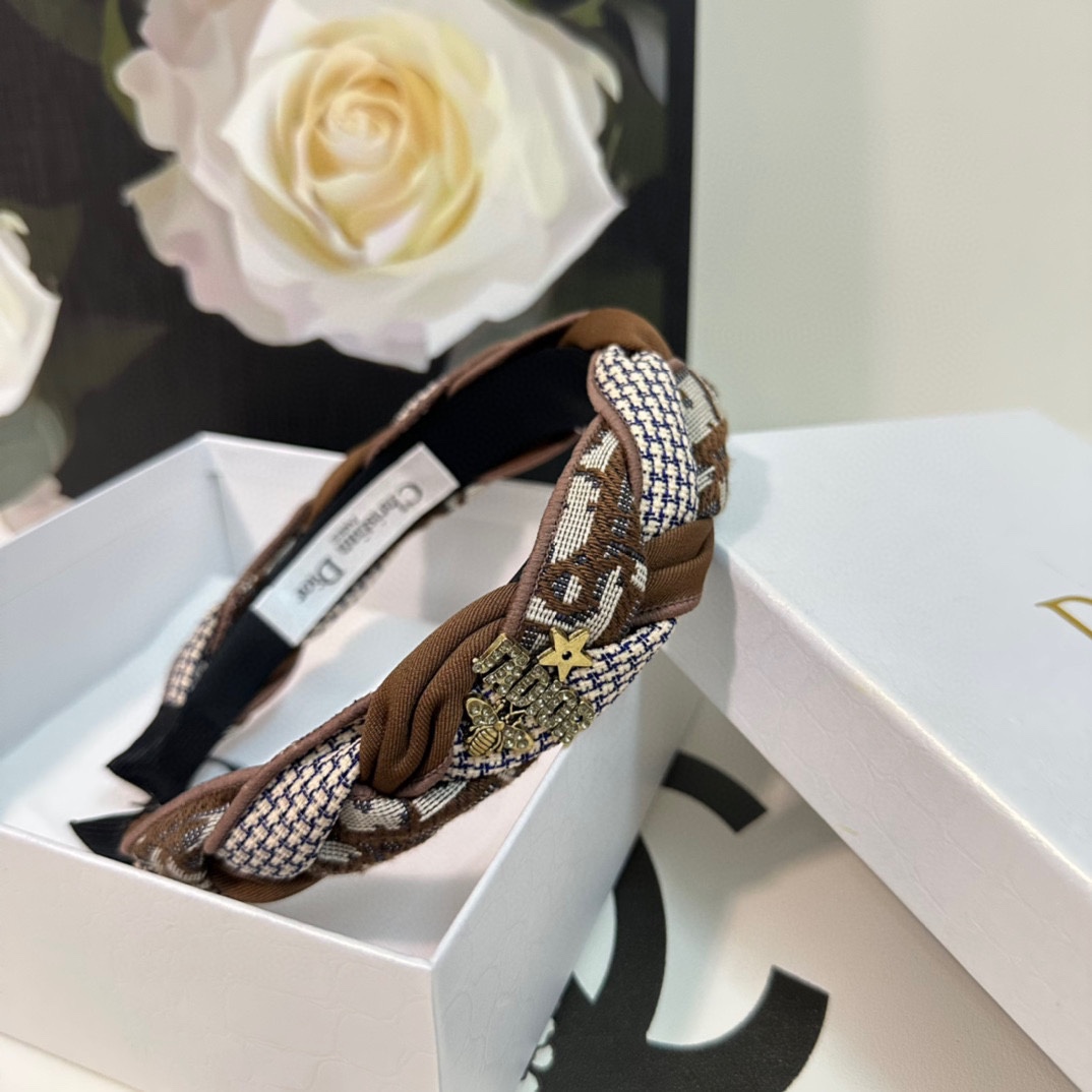 [TOP] Christian Dior The Latest Metal Headbands - 2 Colour