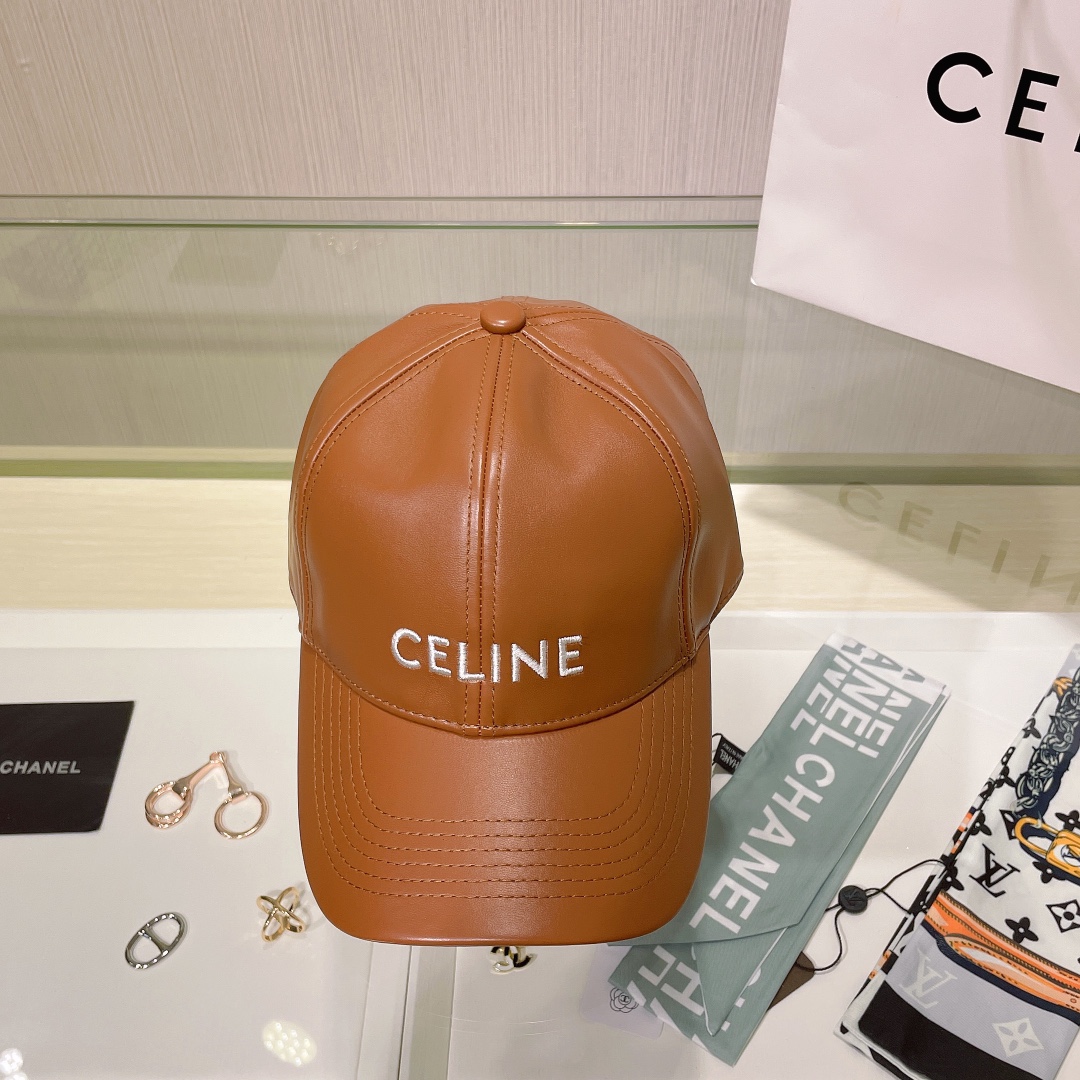 [TOP] CELINE Couple Model Latest Baseball Cap - 3 Colors