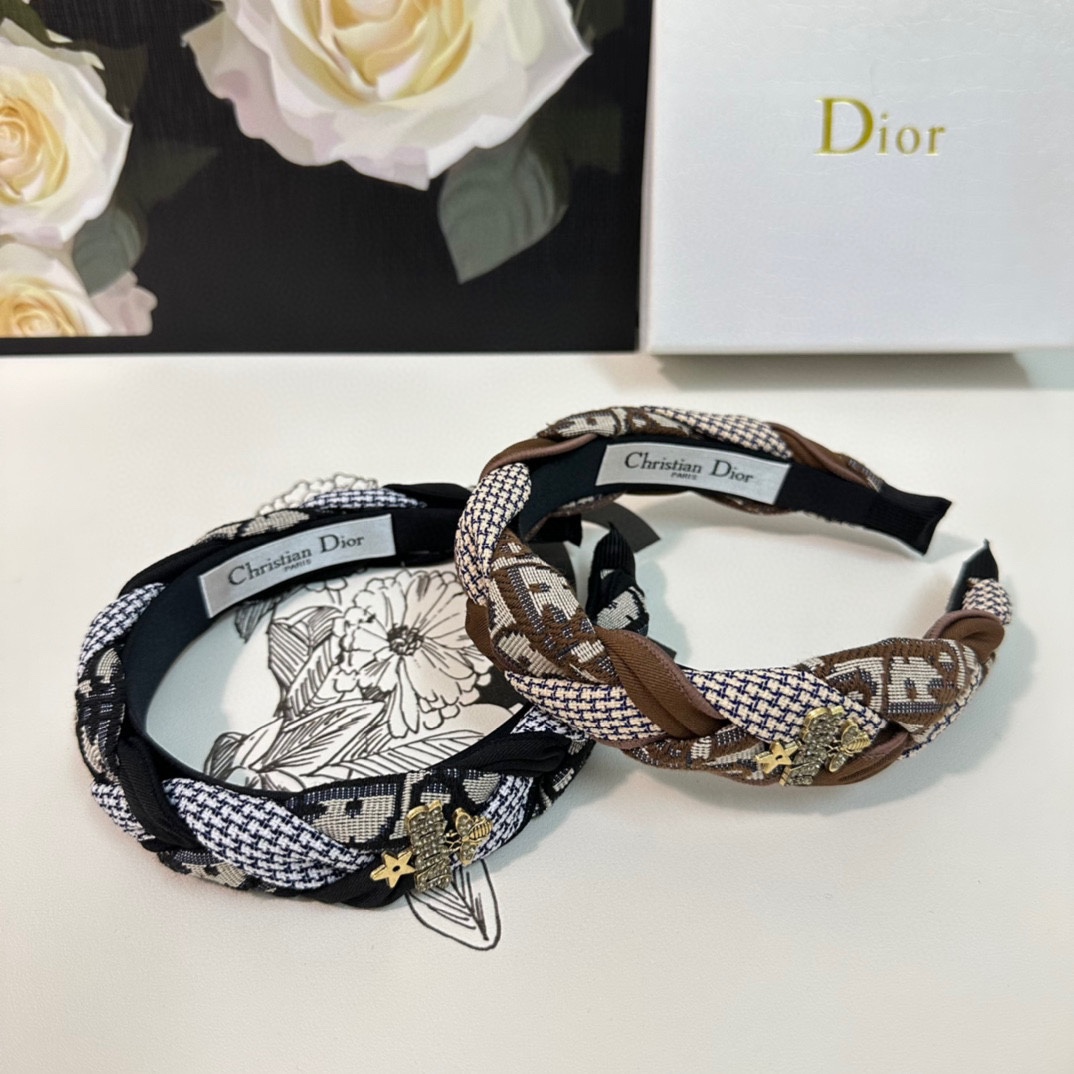[TOP] Christian Dior The Latest Metal Headbands - 2 Colour