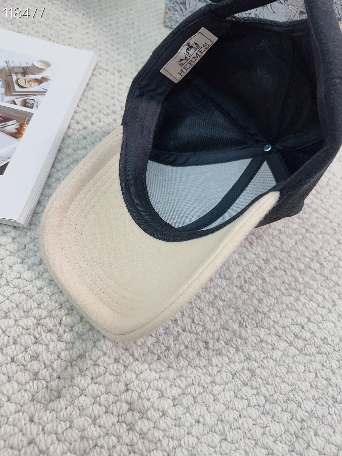 [TOP] HERMES Couple Model Adjustable Baseball Cap - 4 Colour